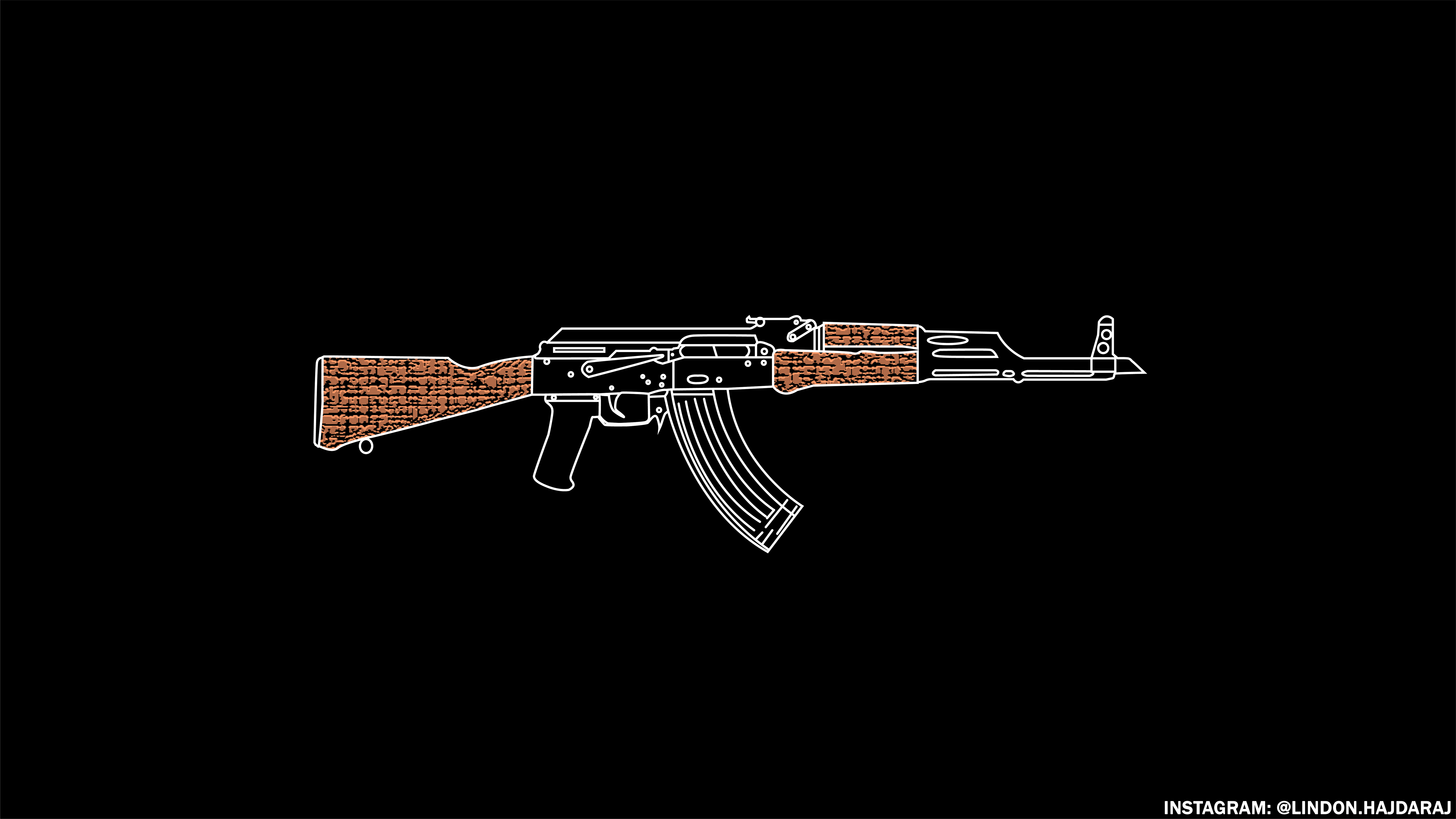 Weapon AKM 8000x4500