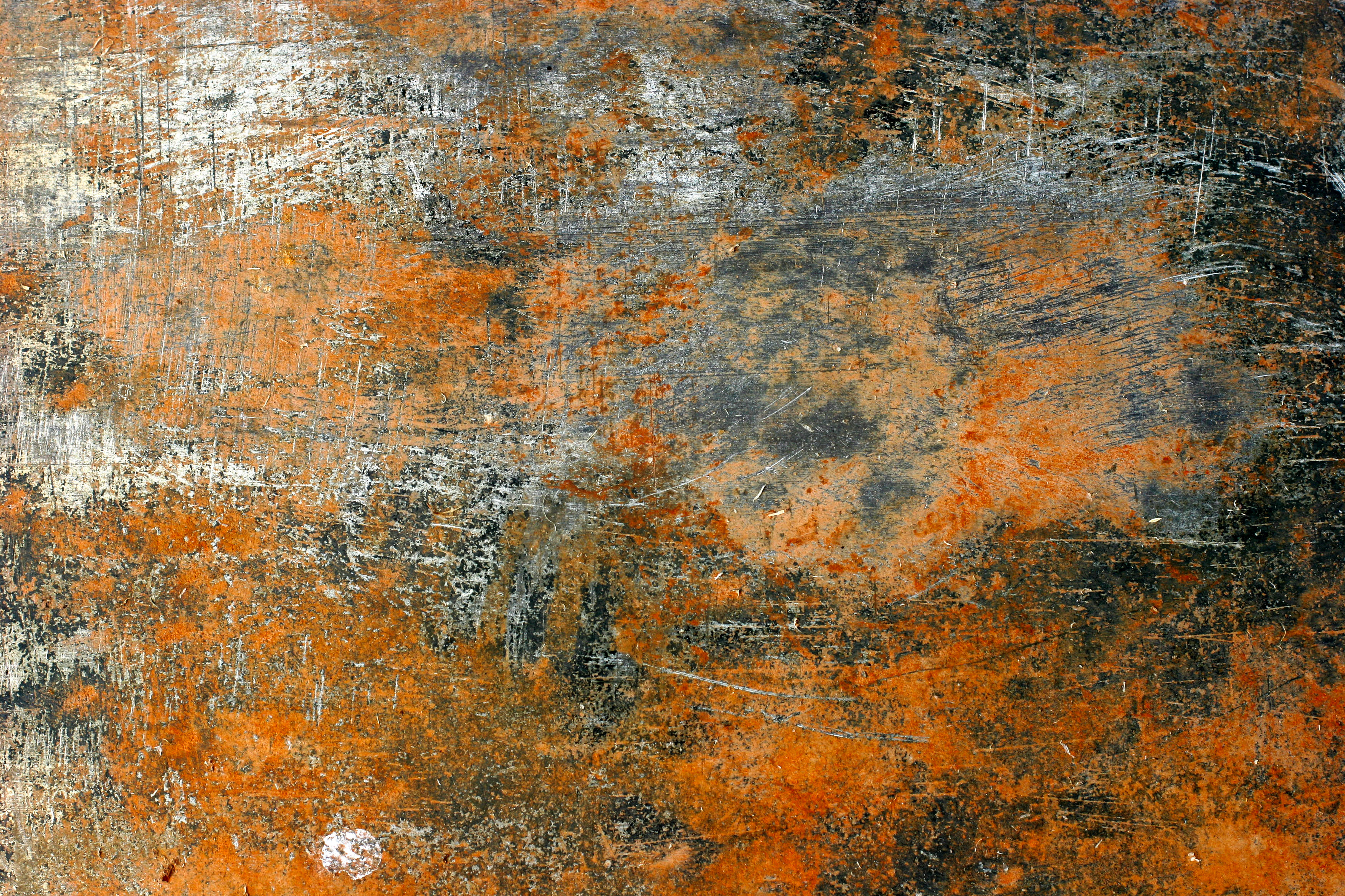 Texture Grunge Orange Simple Rust Scratches Metal 3504x2336