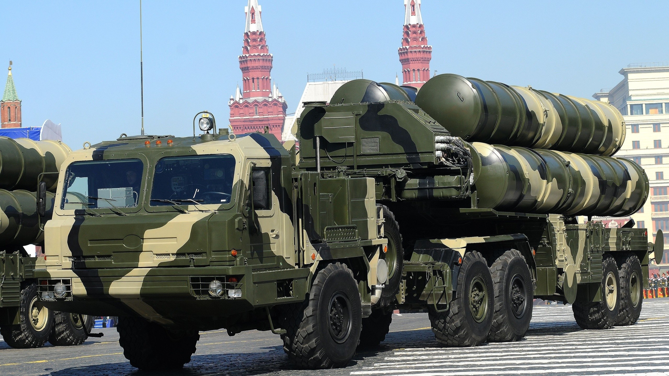 Military Missiles Russian Army Trucks Vehicle 2560x1440