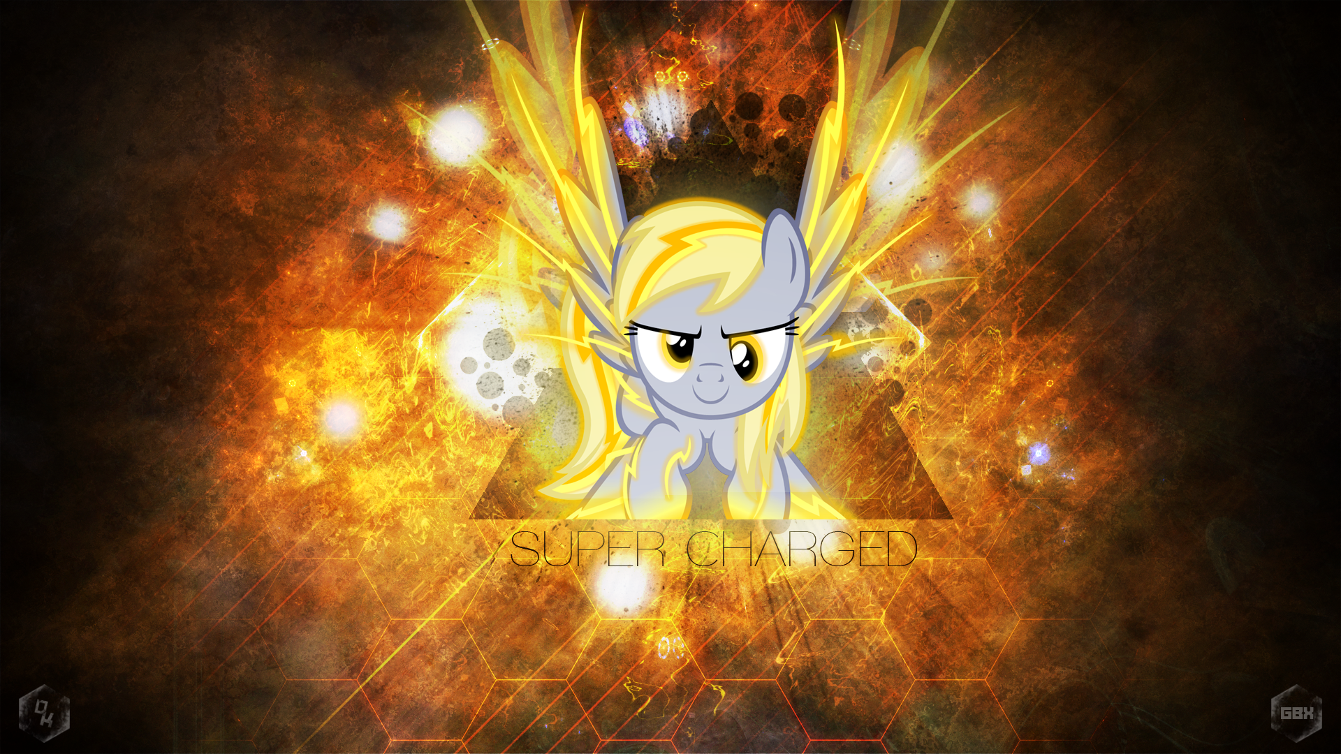 Derpy Hooves Vector Text My Little Pony 1920x1080
