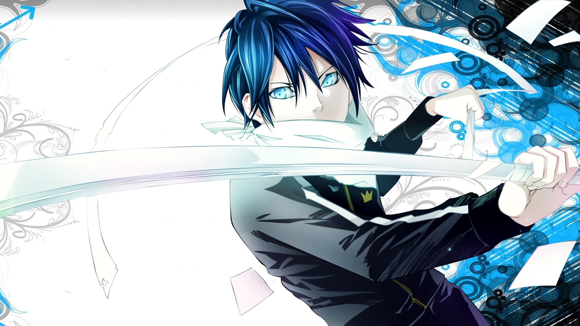 Blue-haired Neko Girl from "Noragami" Anime - wide 7