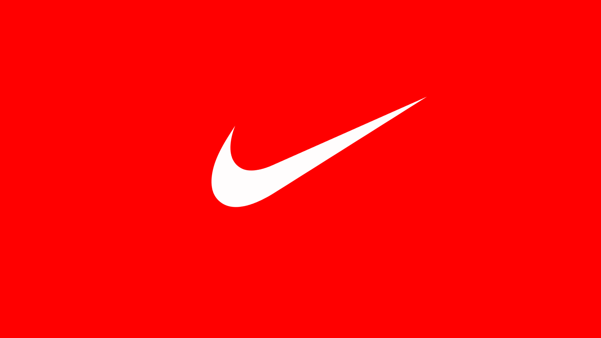 Just Do It Logo Company Red Background Red Nike 1920x1080