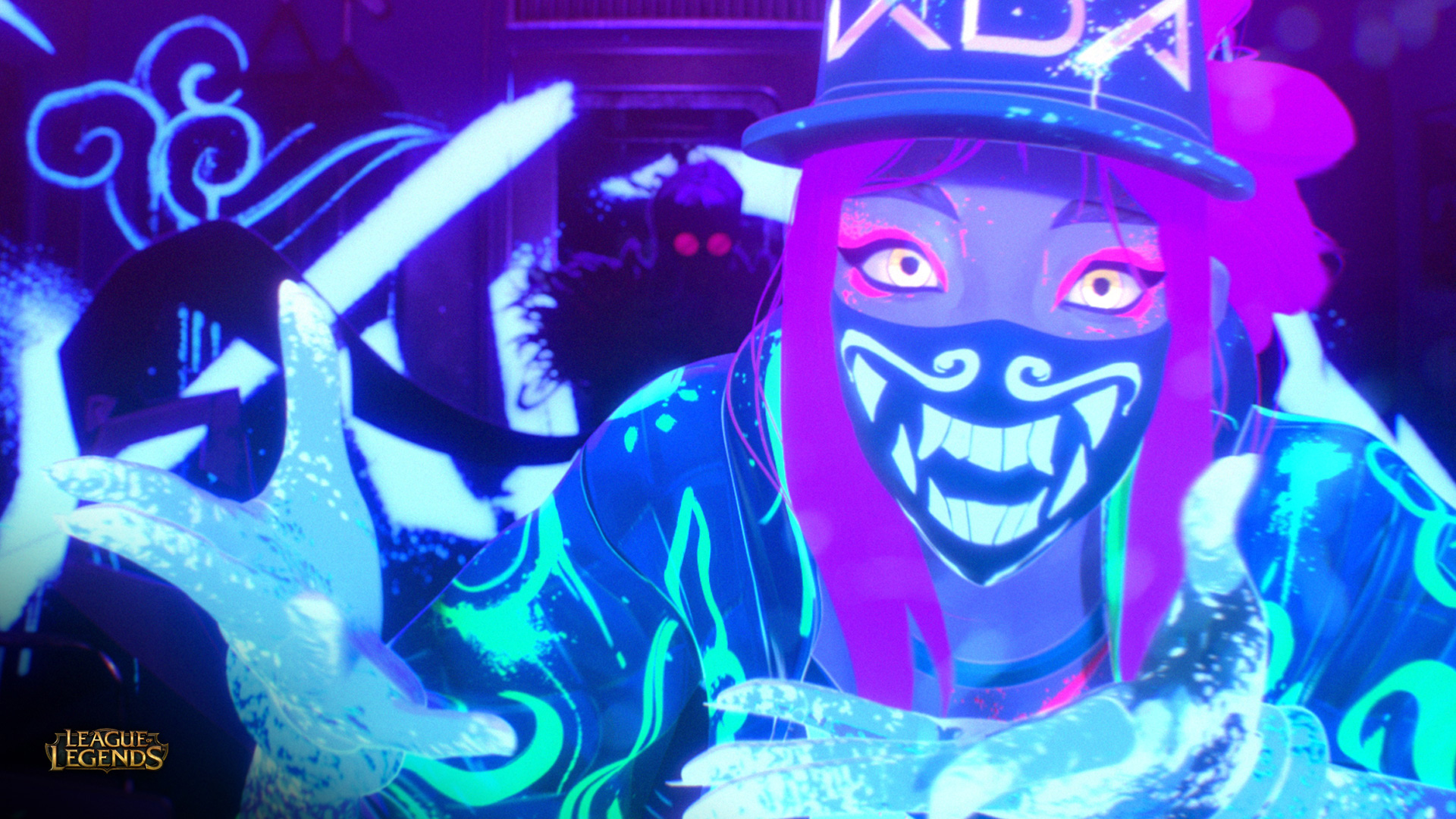 Akali League Of Legends Video Games Summoners Rift League Of Legends K DA 1920x1080