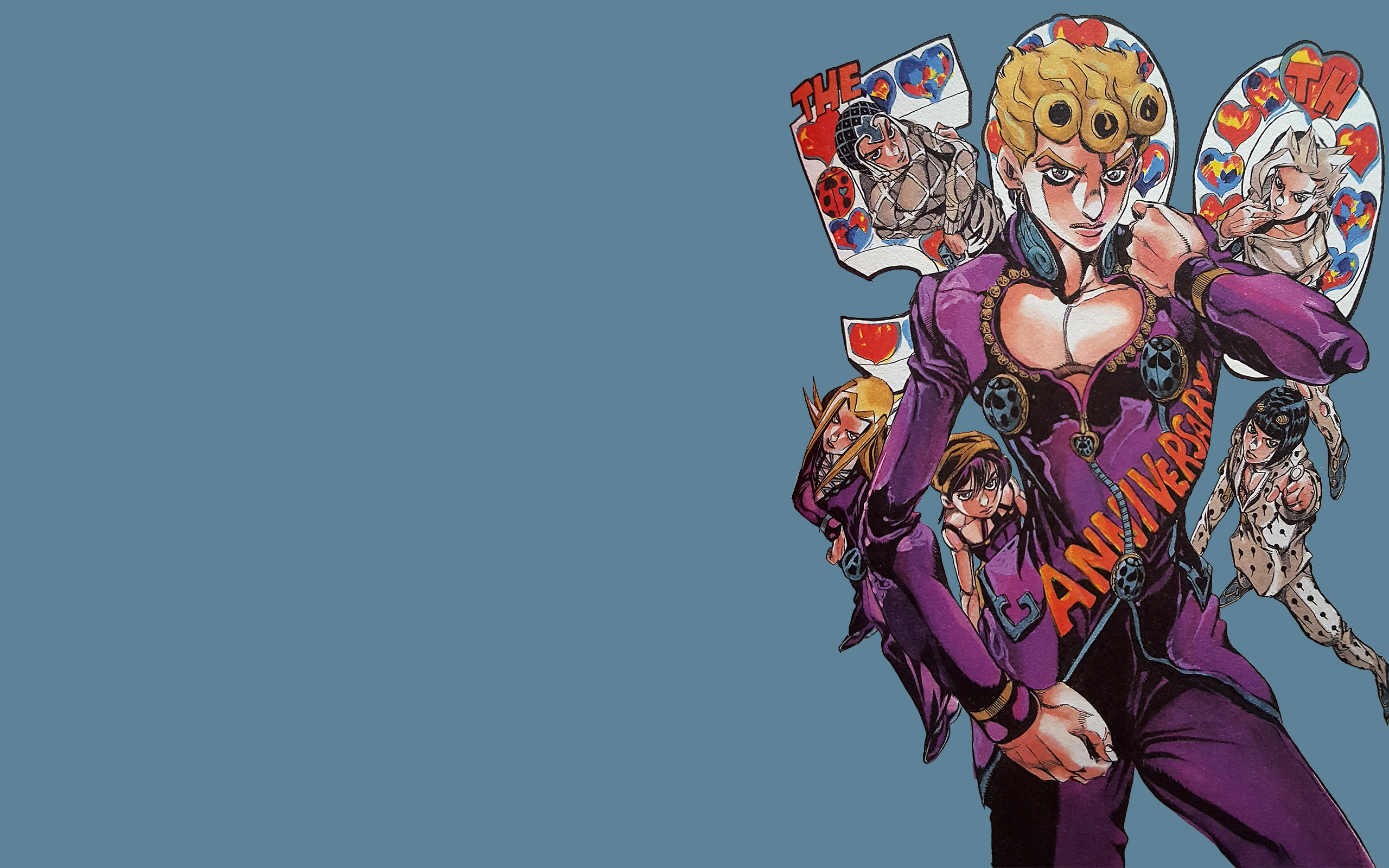 JoJos Bizarre Adventure Jojolion Anime Manga Hirohiko Araki JoJos Bizarre Adventure Golden Wind Vent 2560x1600