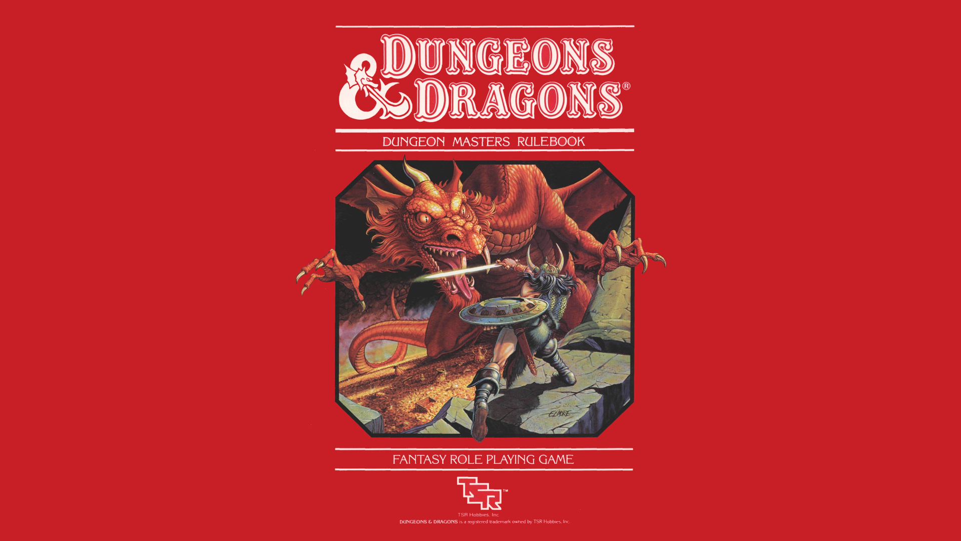 D D Dungeons Dragons Book Cover Table Top RPG 1920x1080