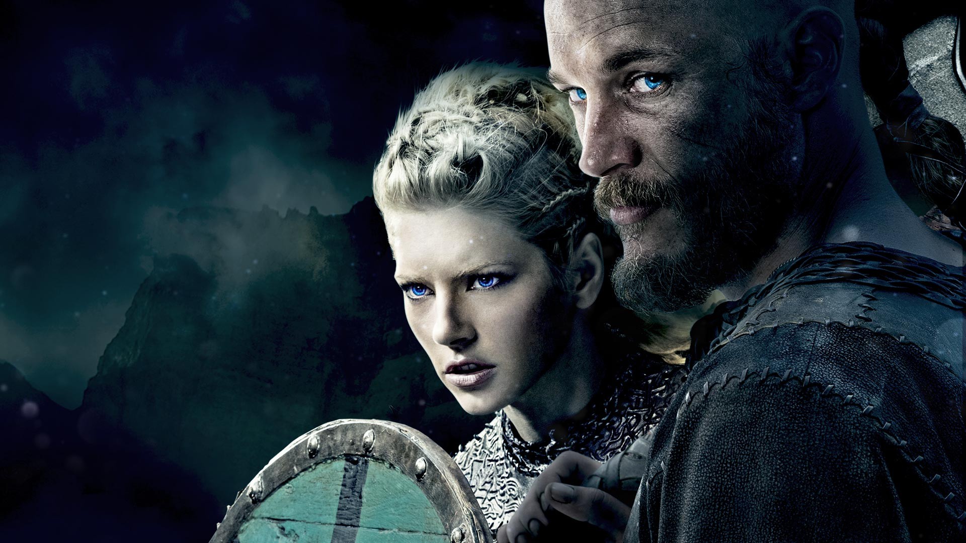 Ragnar Lodbrok Ragnar Vikings Vikings TV Series Travis Fimmel Tv Series Lagertha Lothbrok Women Kath 1920x1080