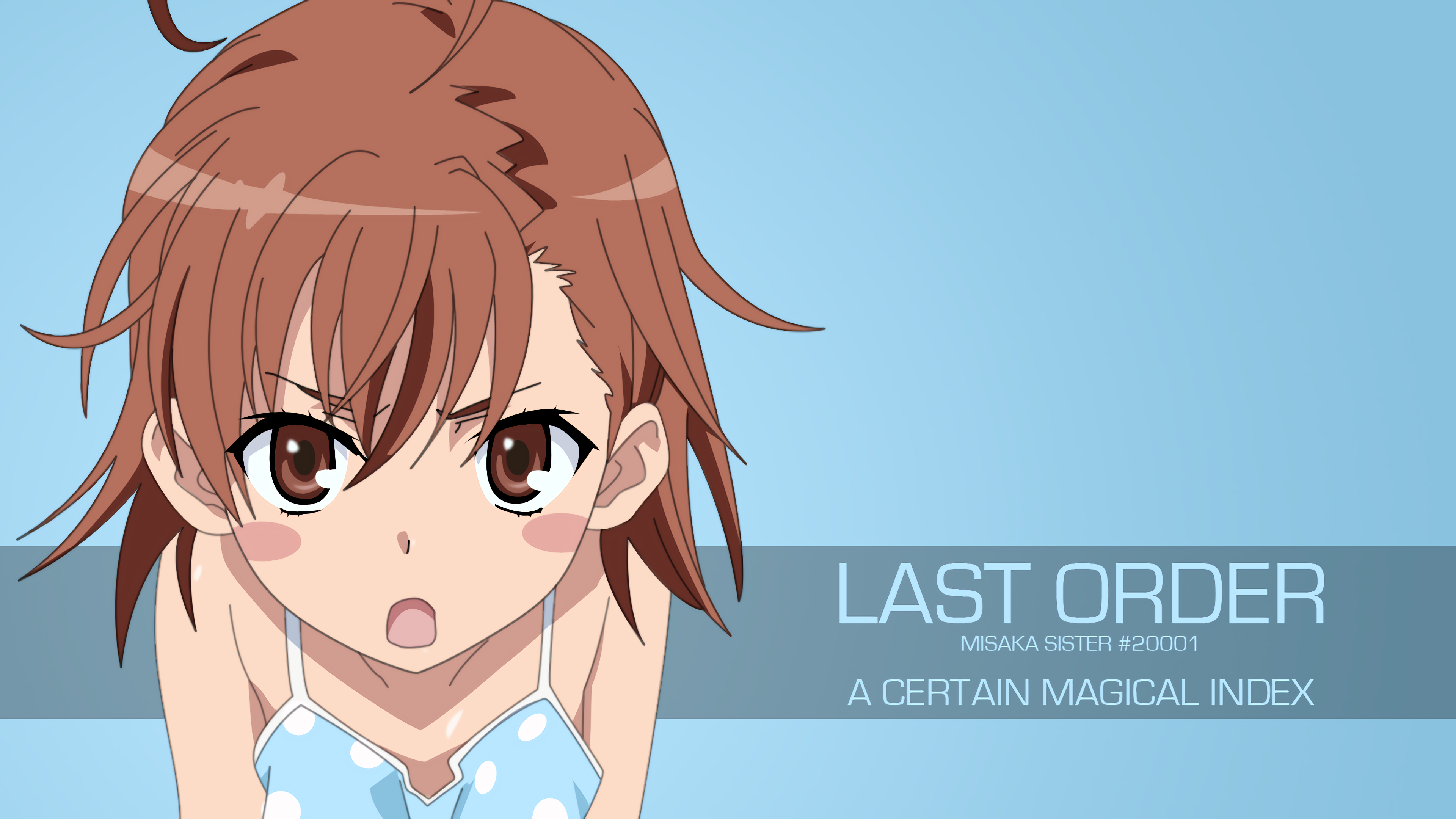 To Aru Majutsu No Index Anime Girls Last Order 3840x2160