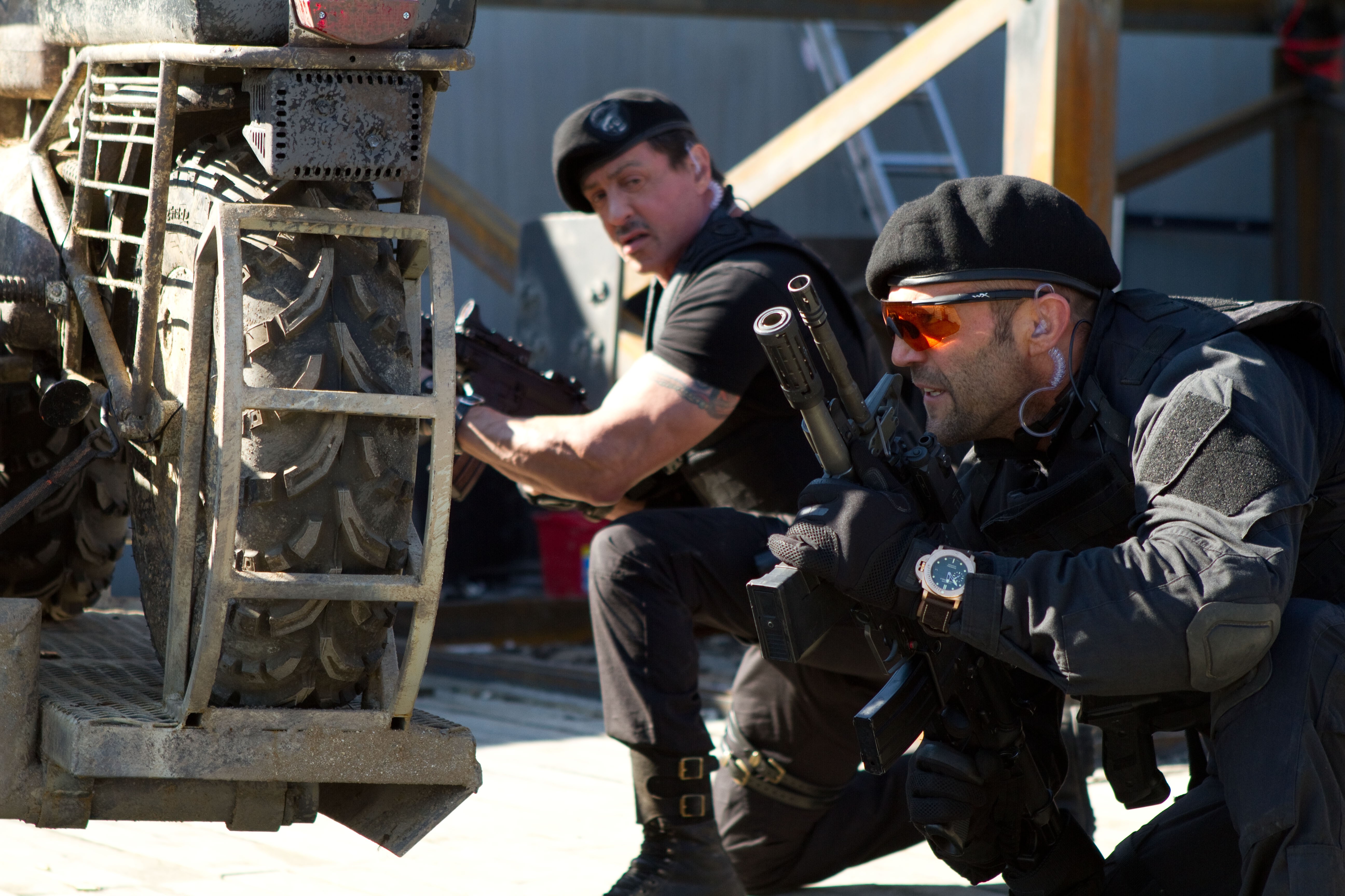 The Expendables 2 Barney Ross Sylvester Stallone Lee Christmas Jason Statham 5184x3456