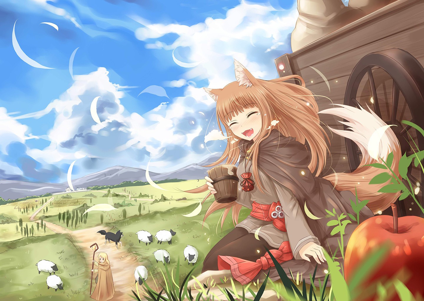 Holo Spice And Wolf Spice And Wolf Okamimimi 1441x1024
