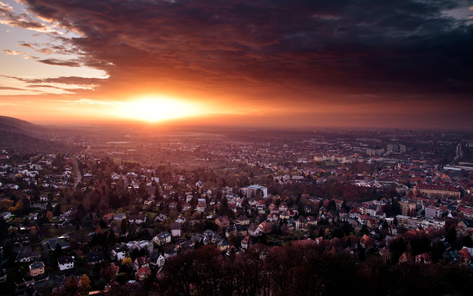 City Building Baden Wurttemberg Germany 1920x1200