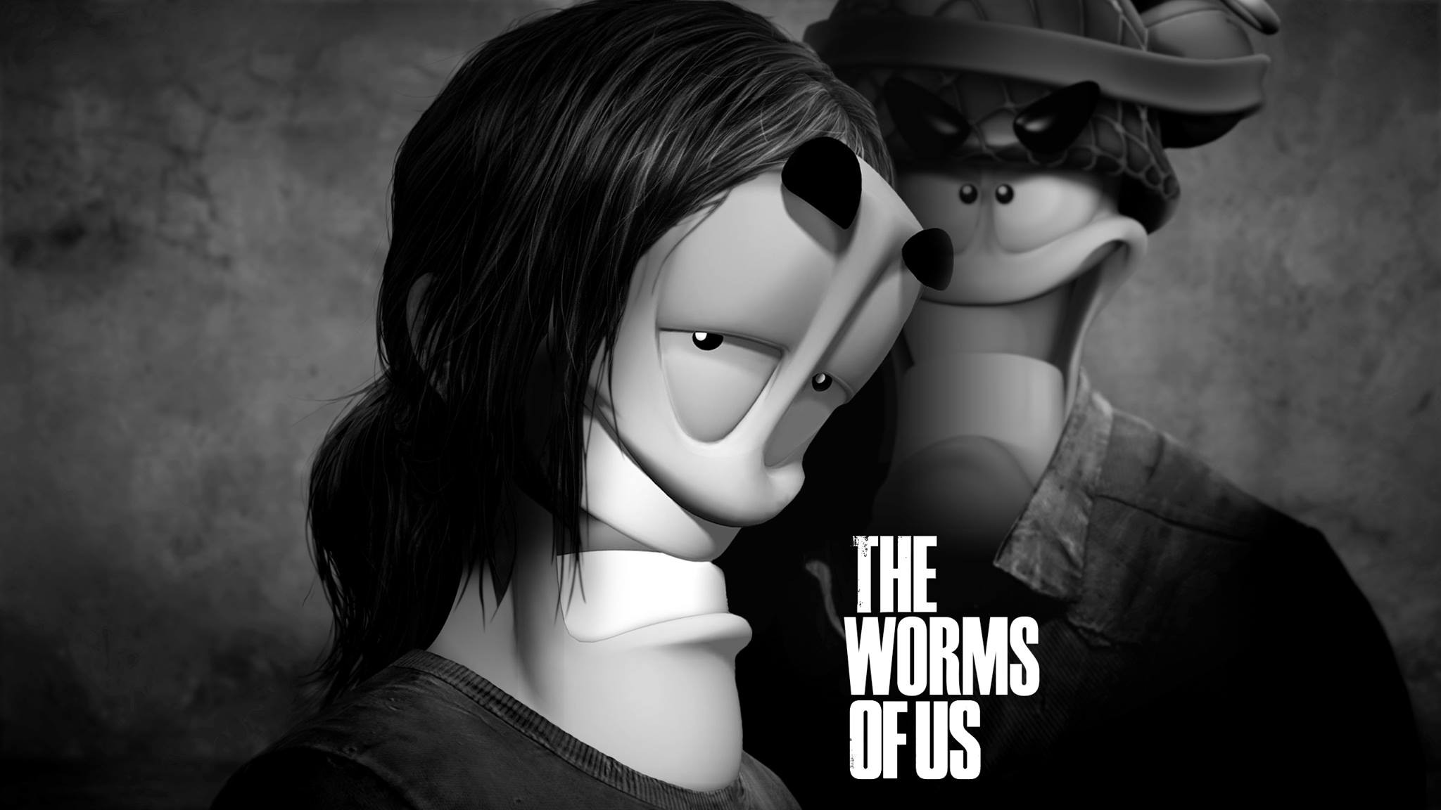 Worms Humor Video Games The Last Of Us Parody 2048x1152