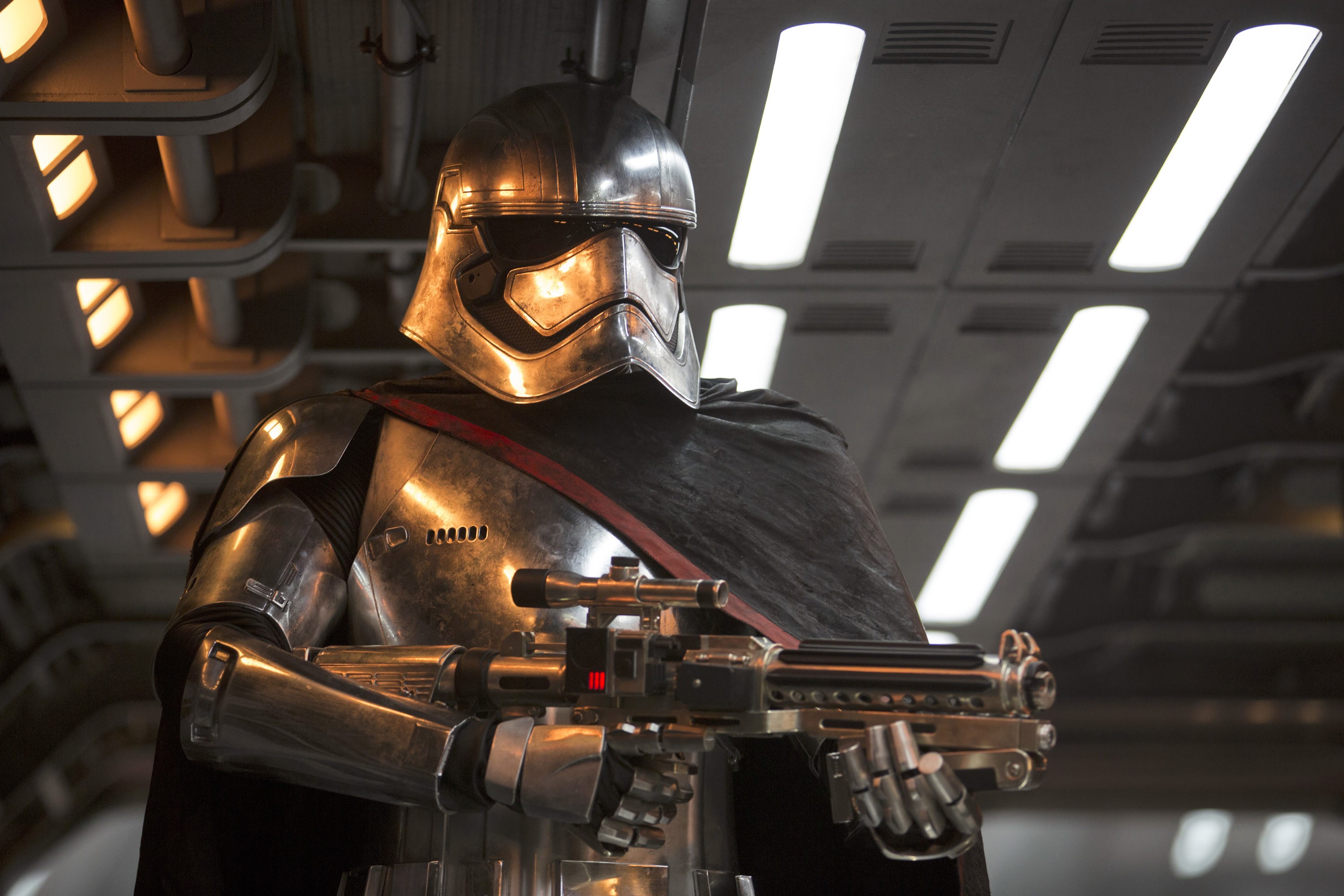Star Wars Star Wars The Force Awakens Captain Phasma Star Wars Villains The First Order Movies Armor 3000x2000