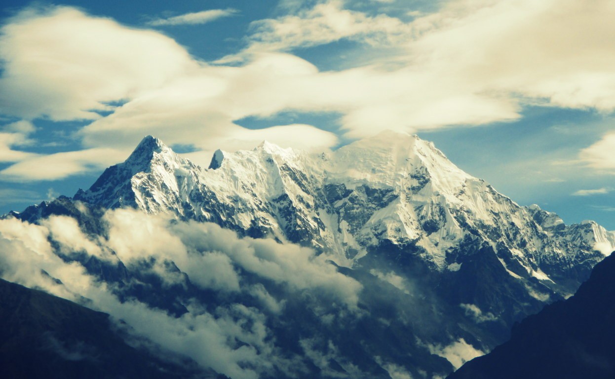 Gosaikunda Nepal Himalayas Mountains Nature 1246x768