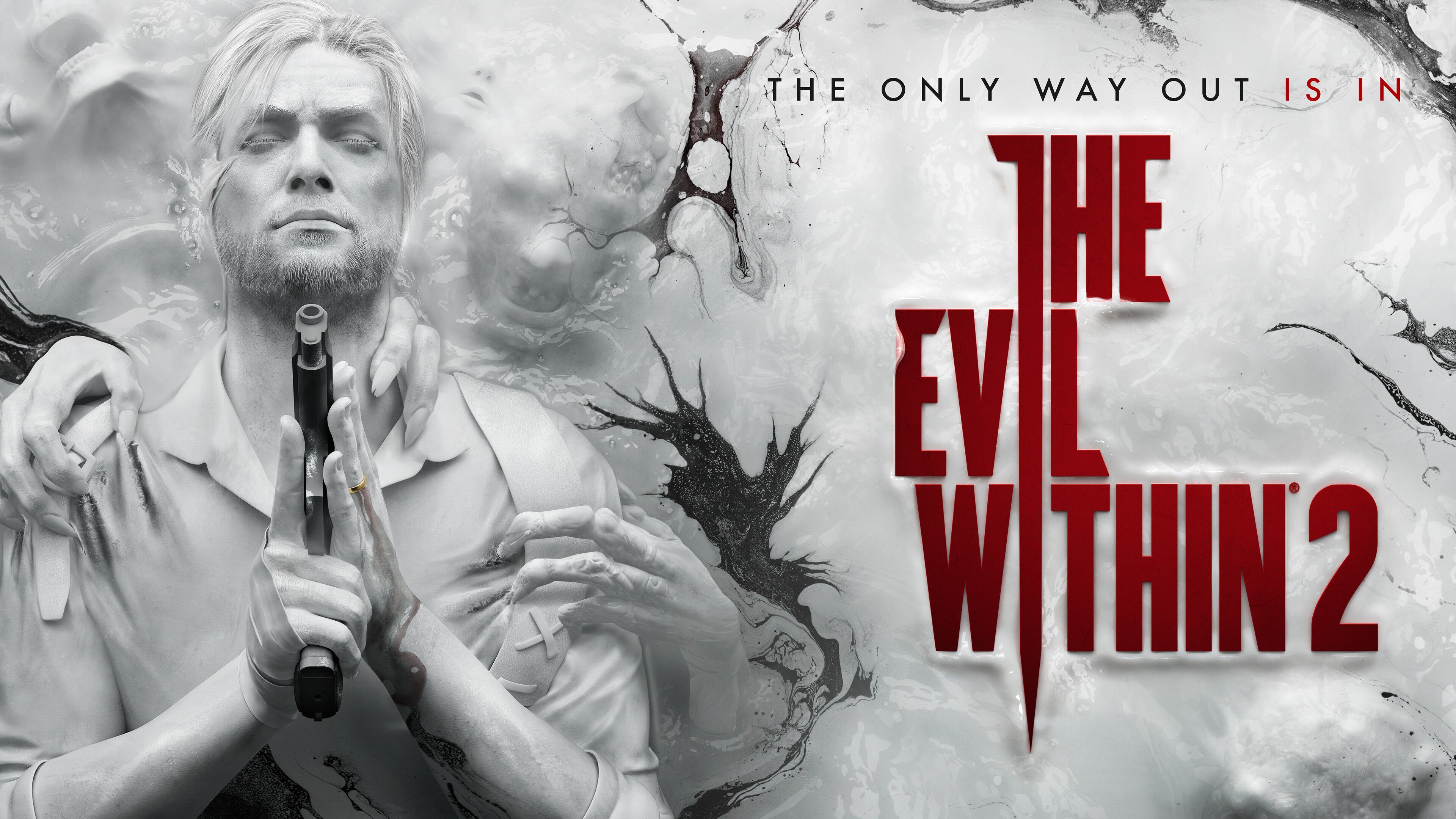 The Evil Within The Evil Within 2 Video Games Horror Gun 3840x2160