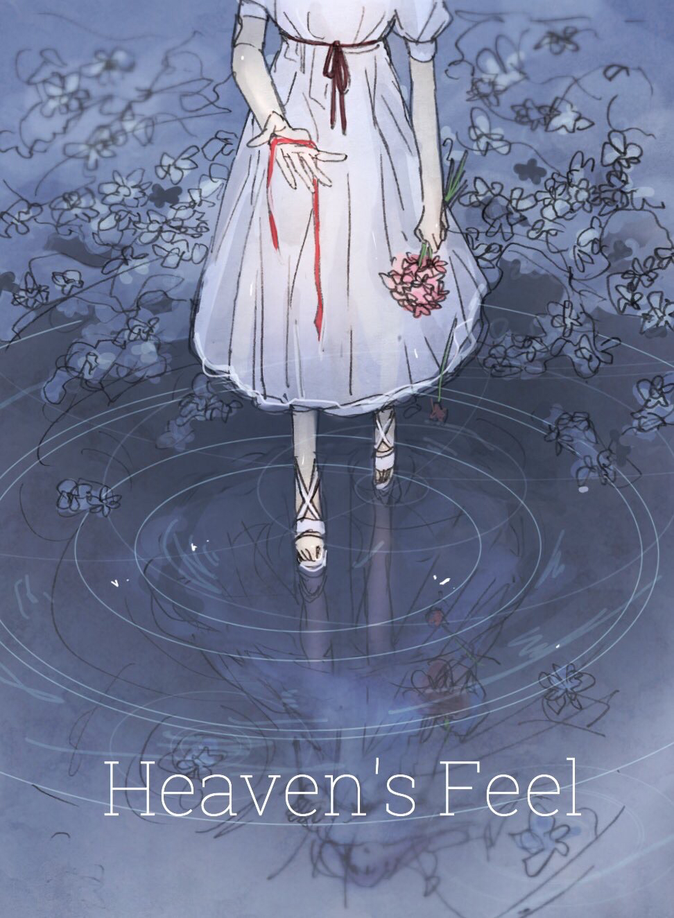 Fate Series Fate Stay Night Fate Stay Night Heavens Feel Anime Girls White Dress Matou Sakura Fan Ar 972x1324