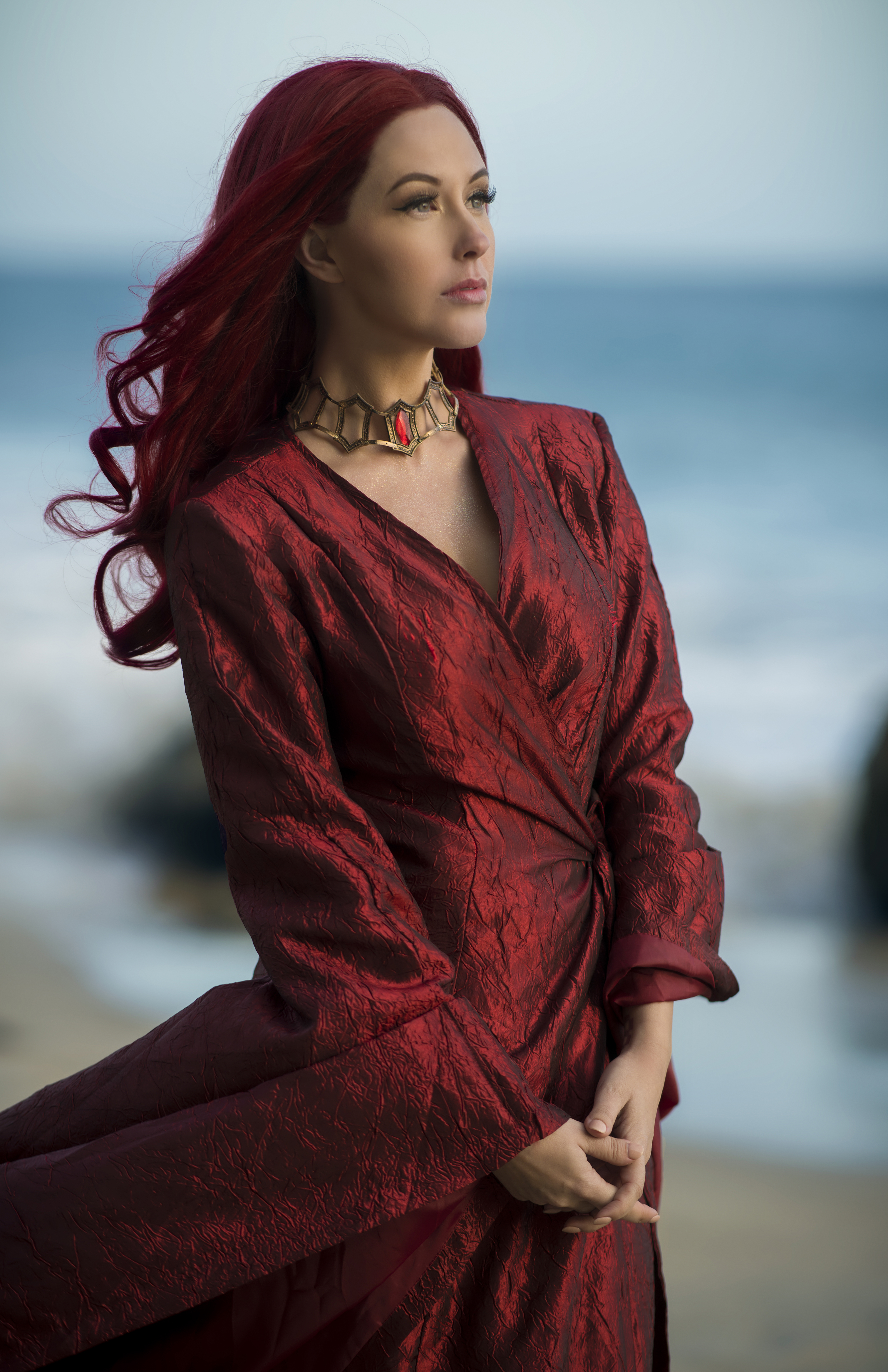Melisandre Witch Redhead Game Of Thrones Fantasy Girl Cosplay 3022x4670