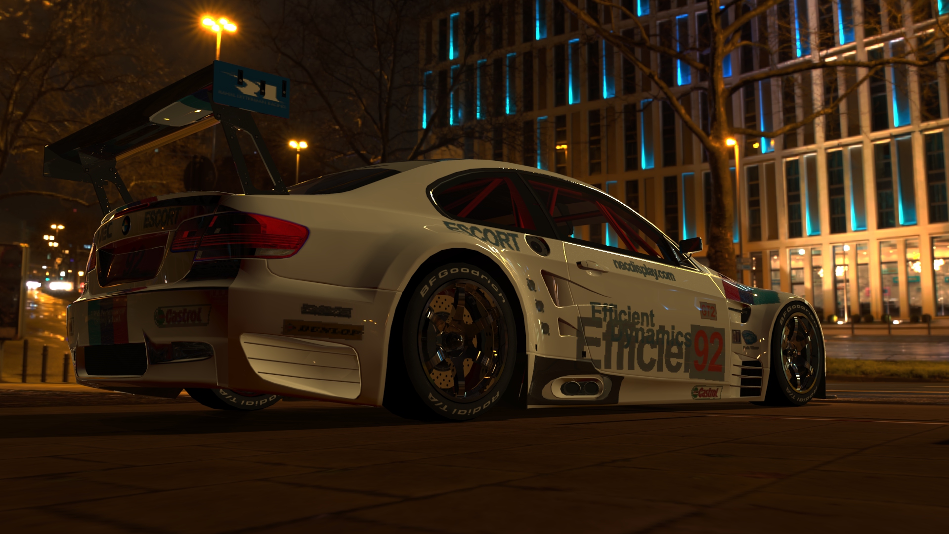 BMW M3 GT2 Need For Speed Shift Game Art Vehicle Sports Car Car Low Angle BMW 3 Series BMW E92 1920x1080