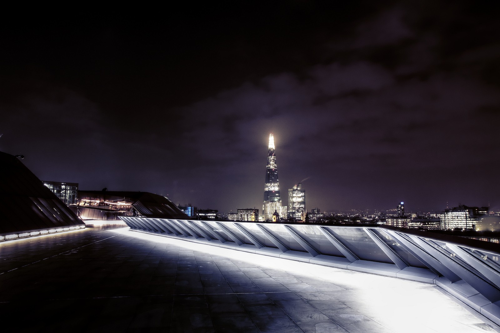 Photography Cityscape City Urban Building Skyscraper Night Lights London The Shard Architecture 1600x1067