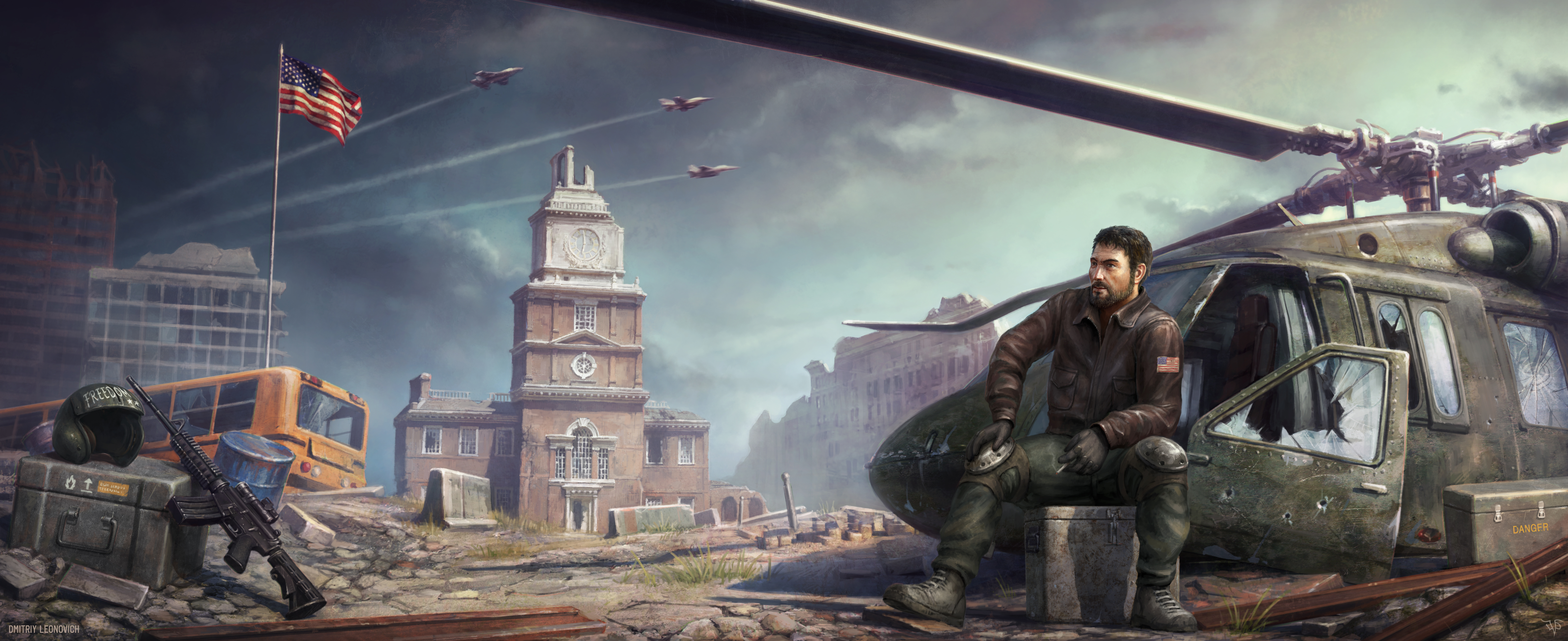Homefront The Revolution Post Apocalyptic 7370x3012