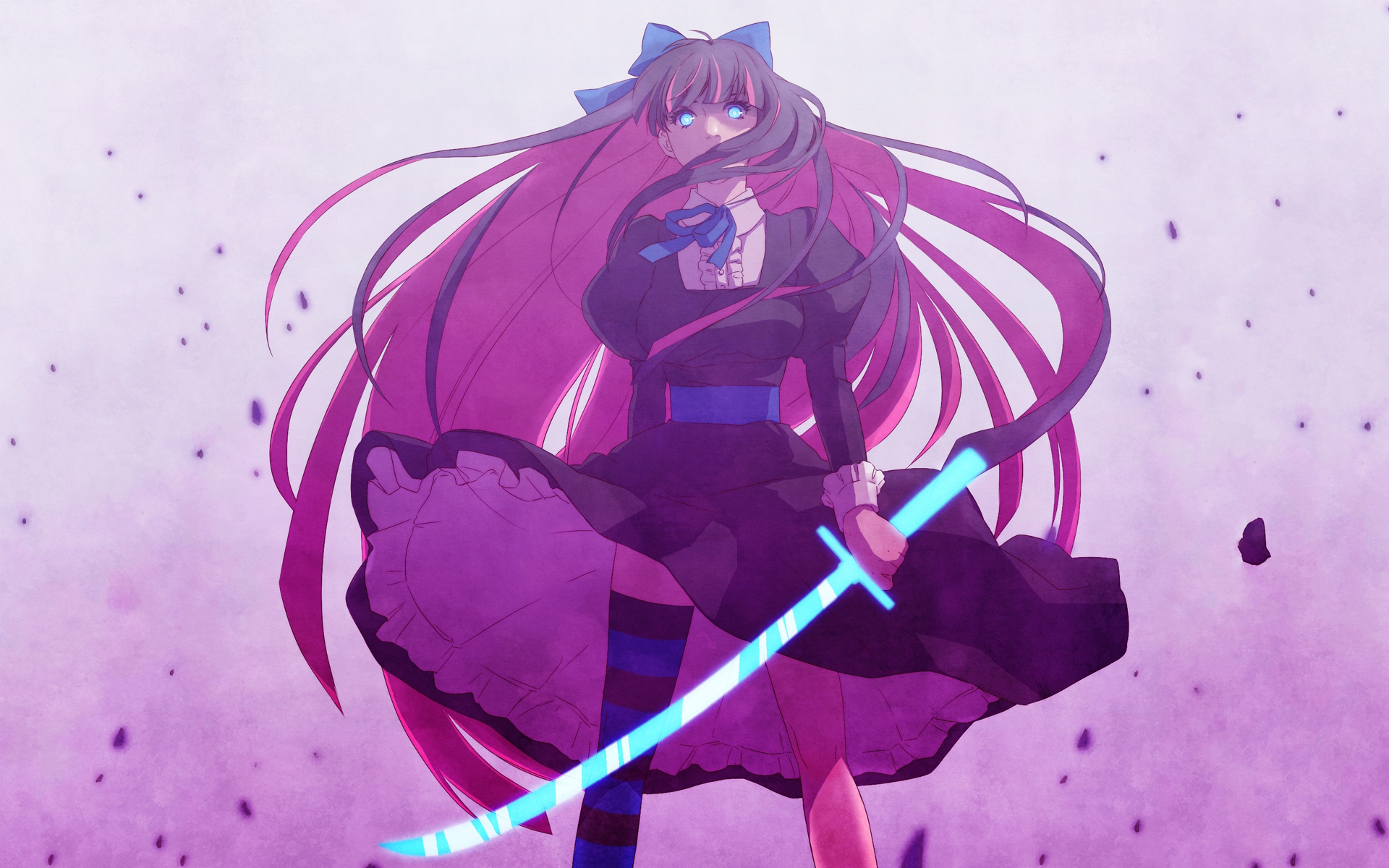 Anime Panty And Stocking With Garterbelt Anarchy Stocking Blue Eyes 1920x1200