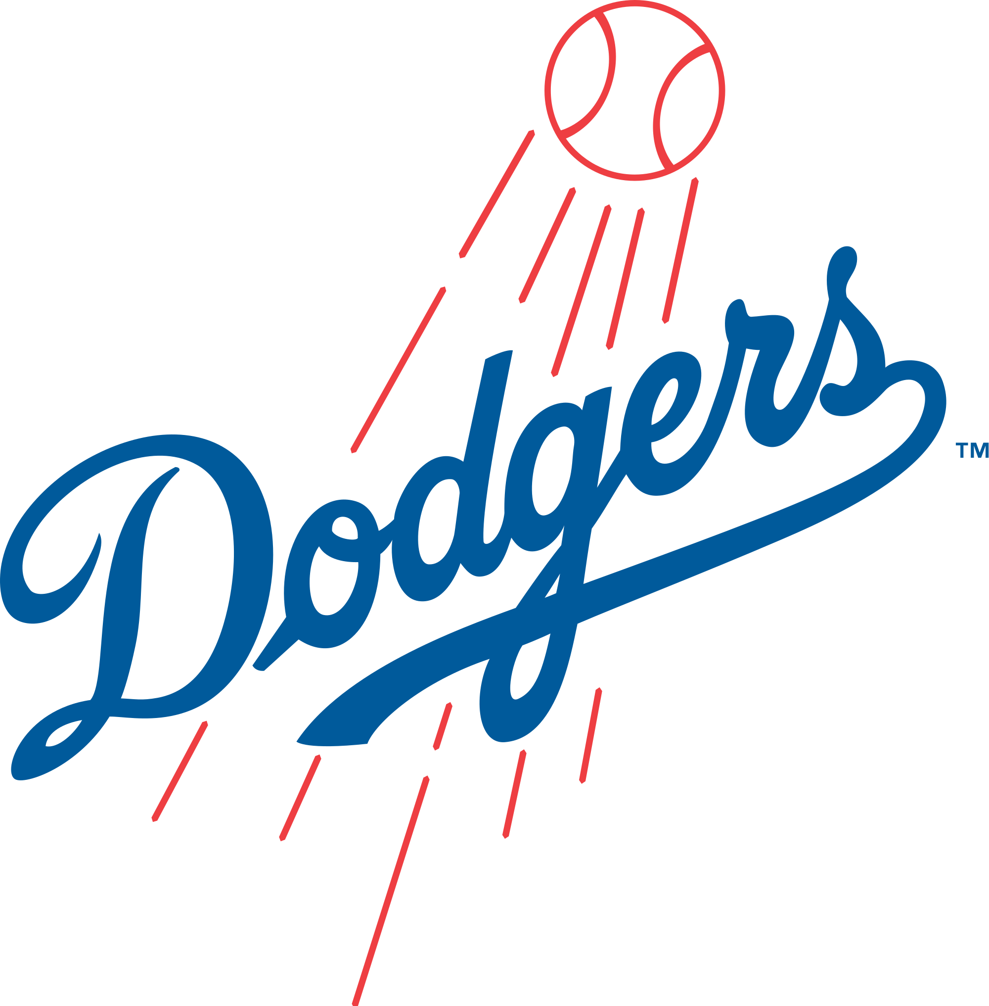 Los Angeles Dodgers Dodgers Logotype 2000x2033