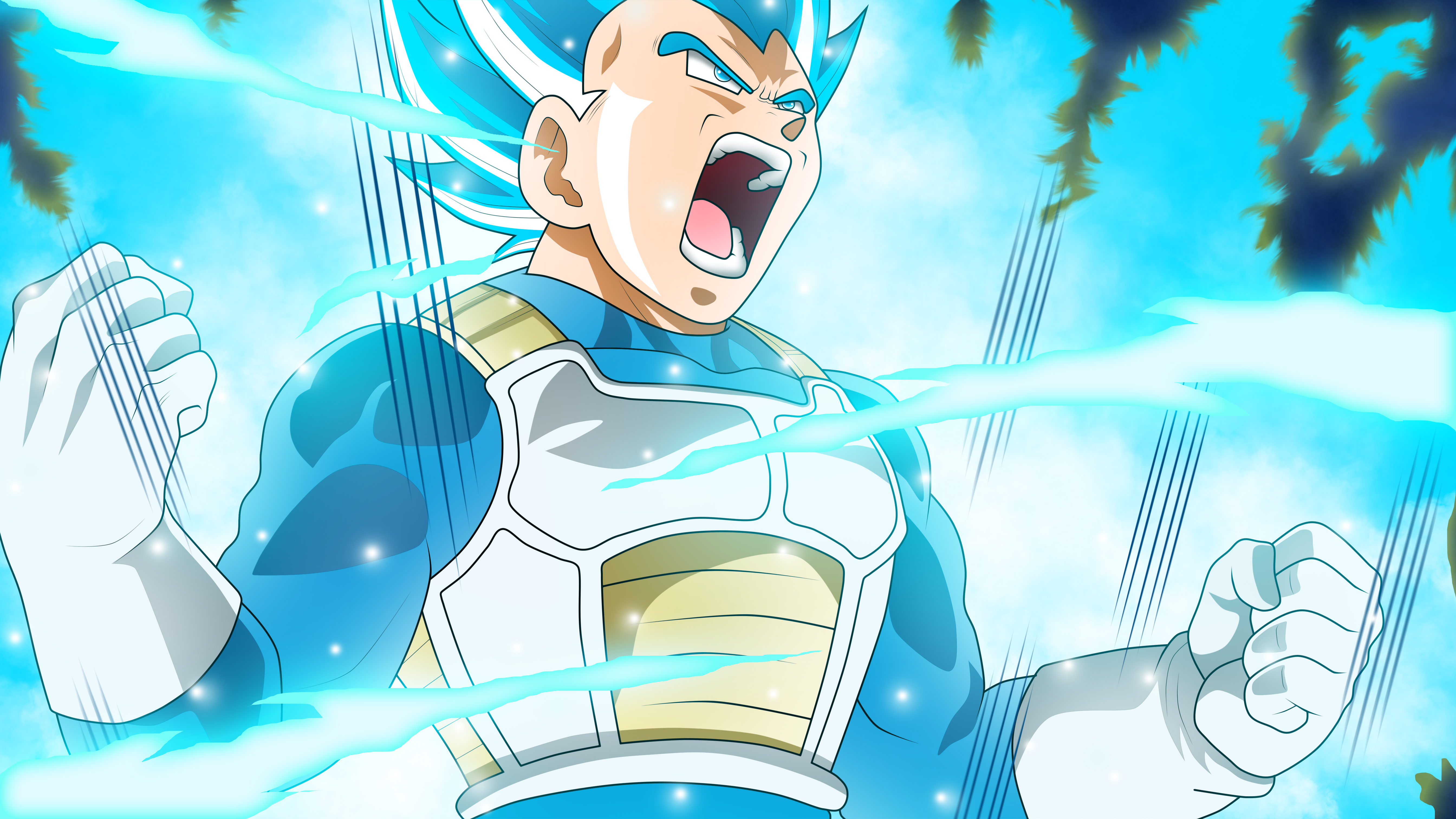 Rmehedi Dragon Ball Super Vegeta Super Saiyan Blue Dragon Ball 5376x3024