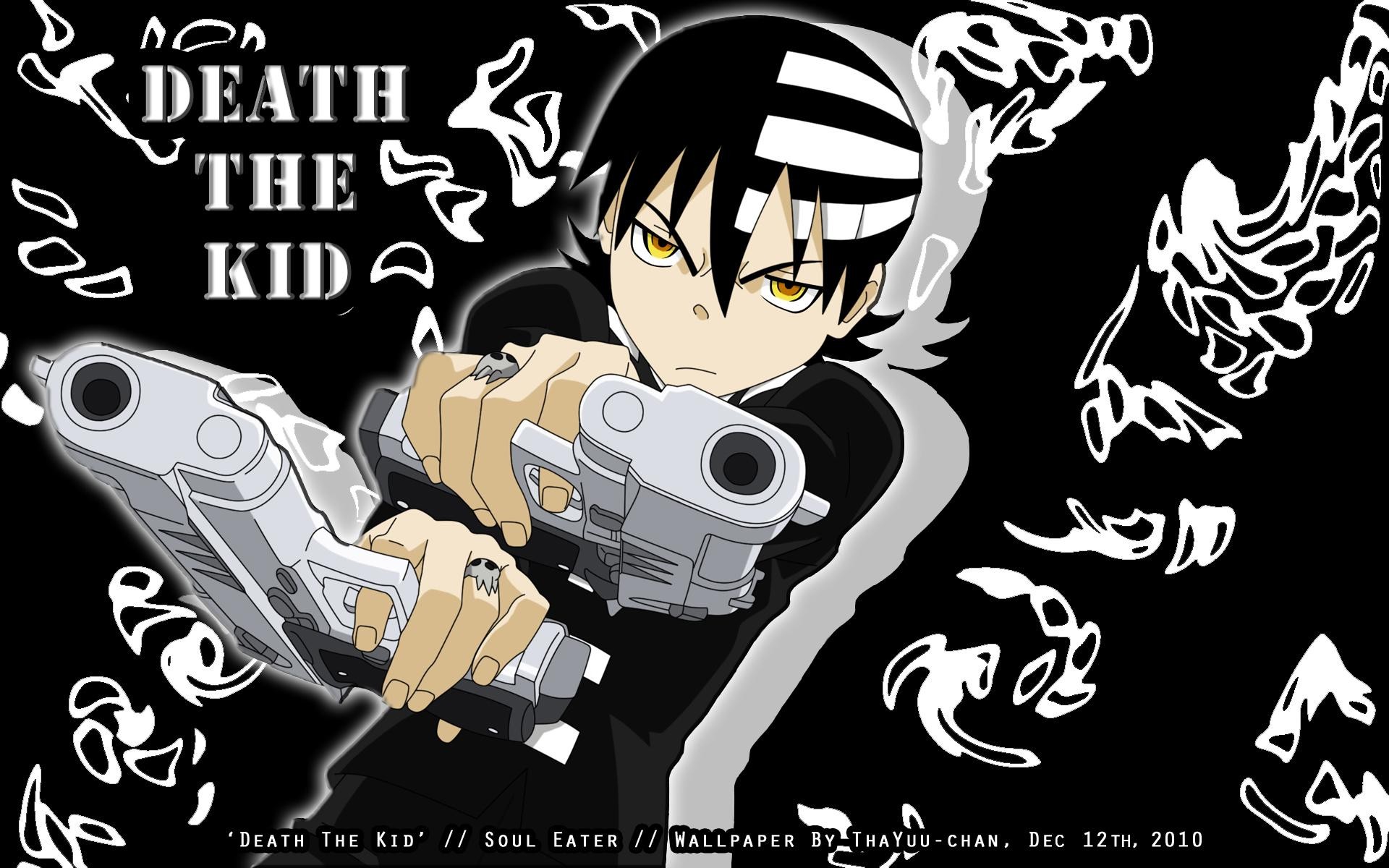Soul Eater Death The Kid Anime Boys Gun Yellow Eyes 1920x1200
