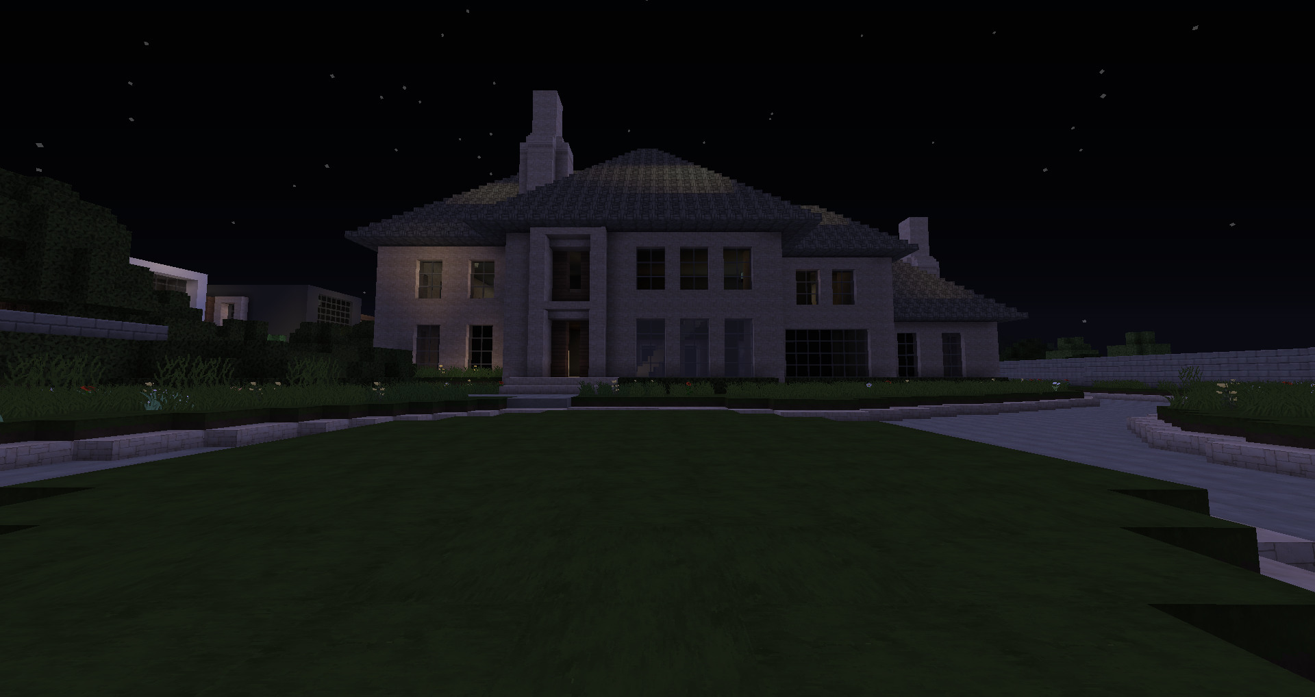 House Mansions Architecture Minecraft 1920x1018