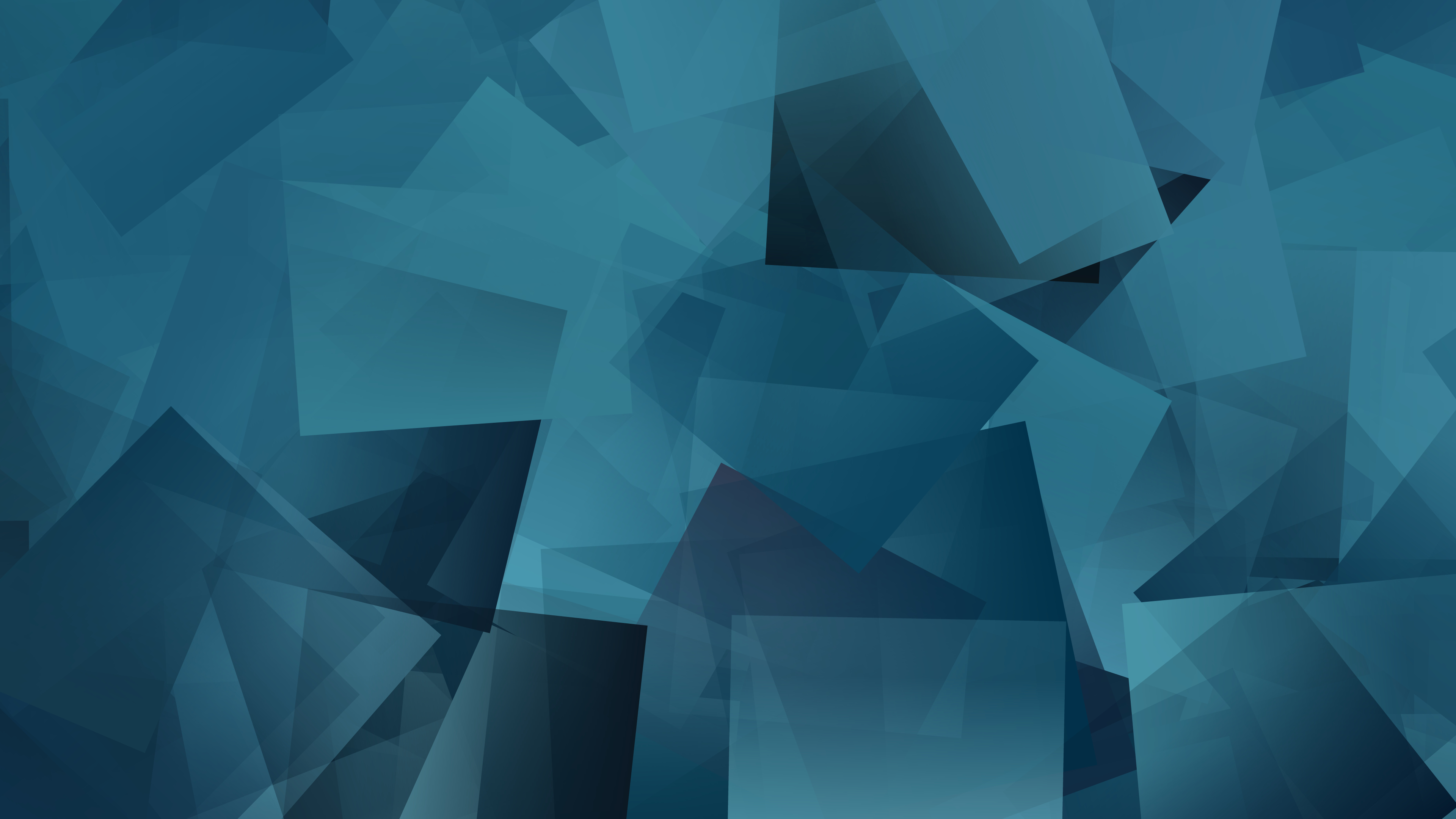 Rave Cube Abstract Geometry Square Gradient 3840x2160