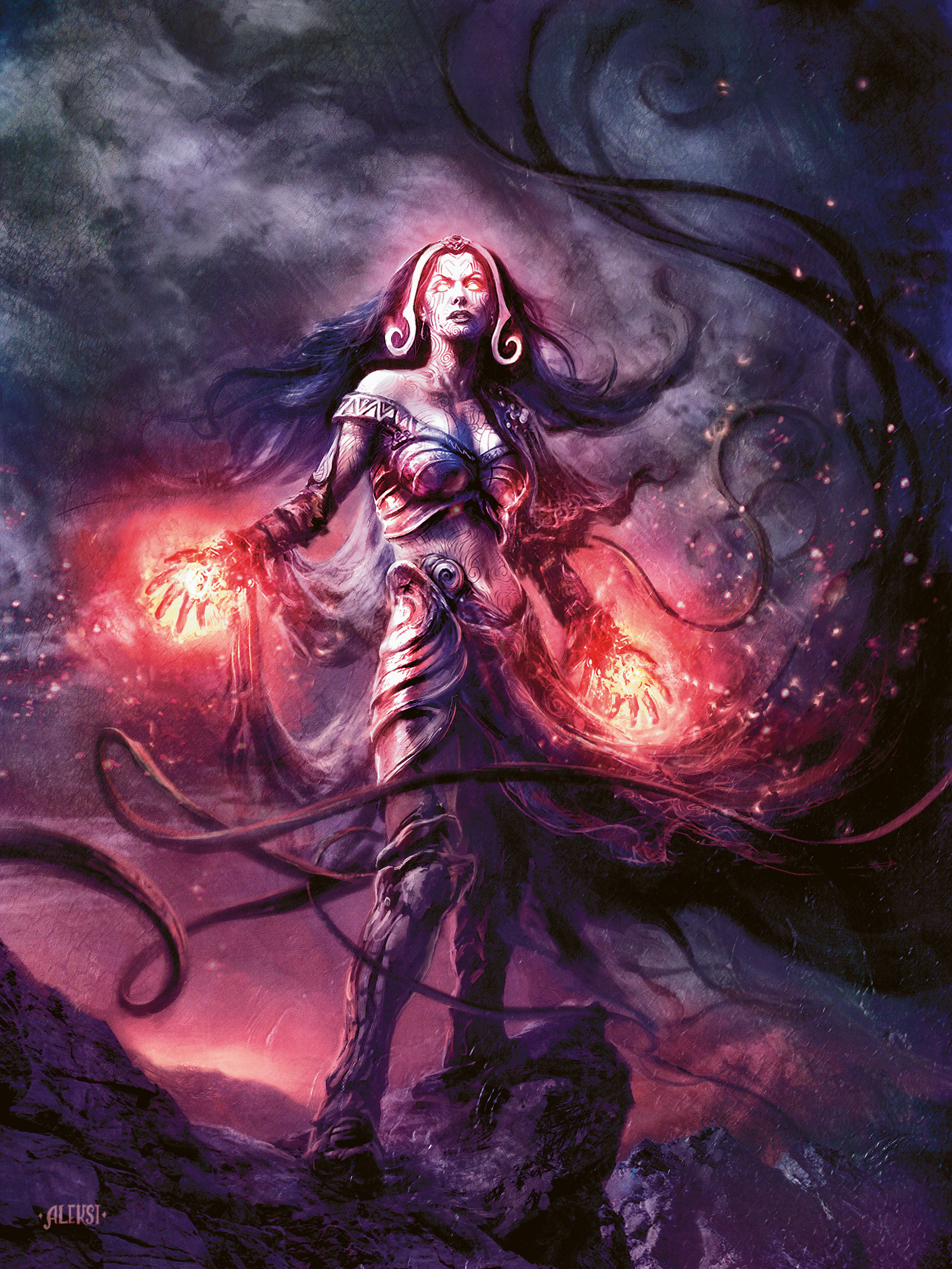 Gamer Magic The Gathering Liliana Vess 2658x3543