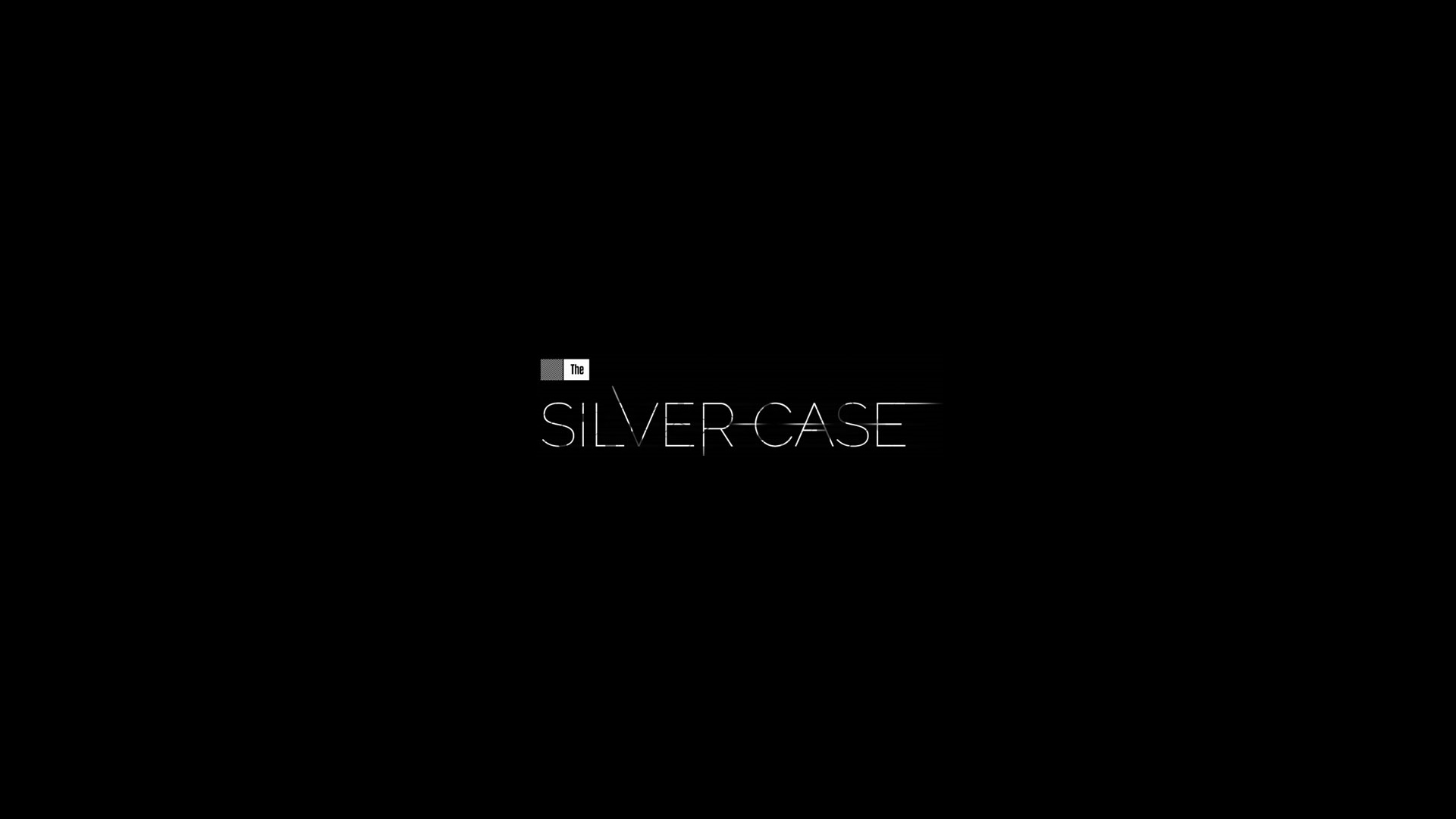 Suda51 The Silver Case Black Background Visual Novel Minimalism 1920x1080