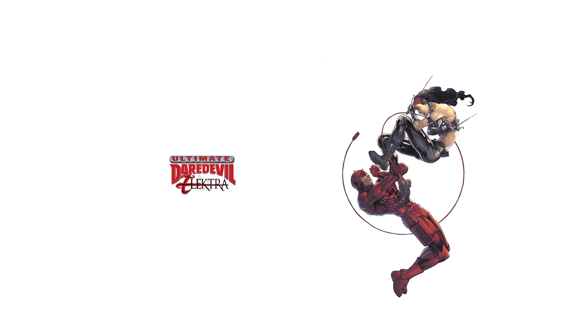 Daredevil Elektra Marvel Comics 1920x1080