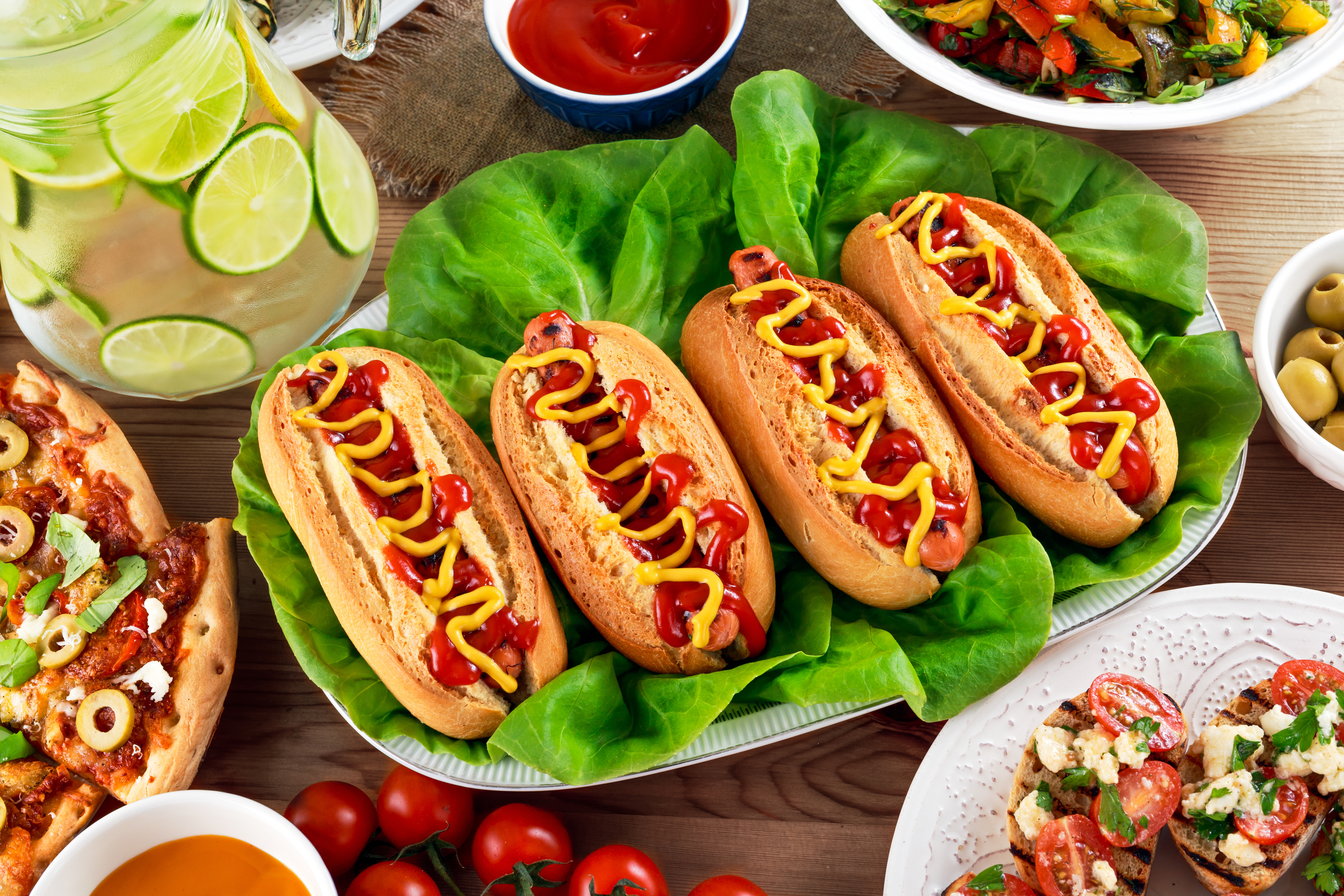 Food Hot Dog 7000x4667