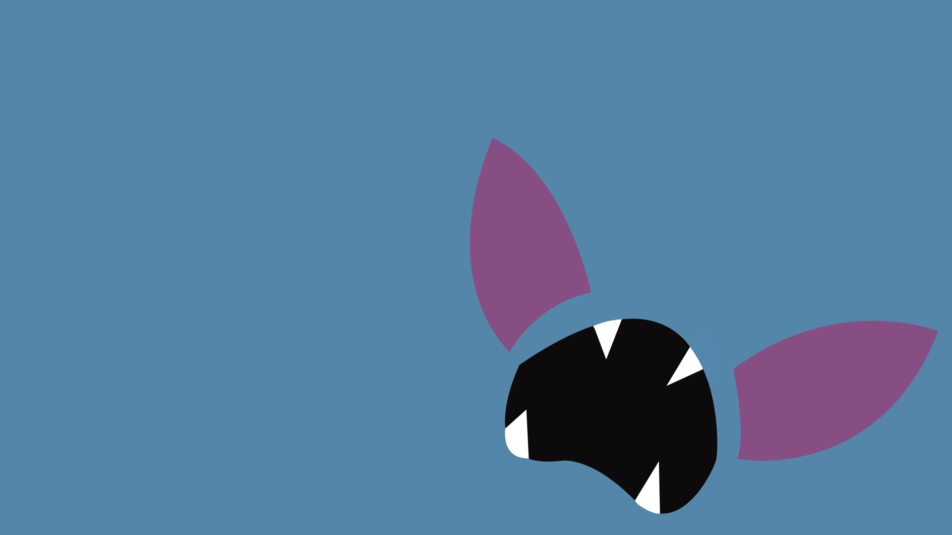 Zubat Pokemon Minimalist 1920x1080