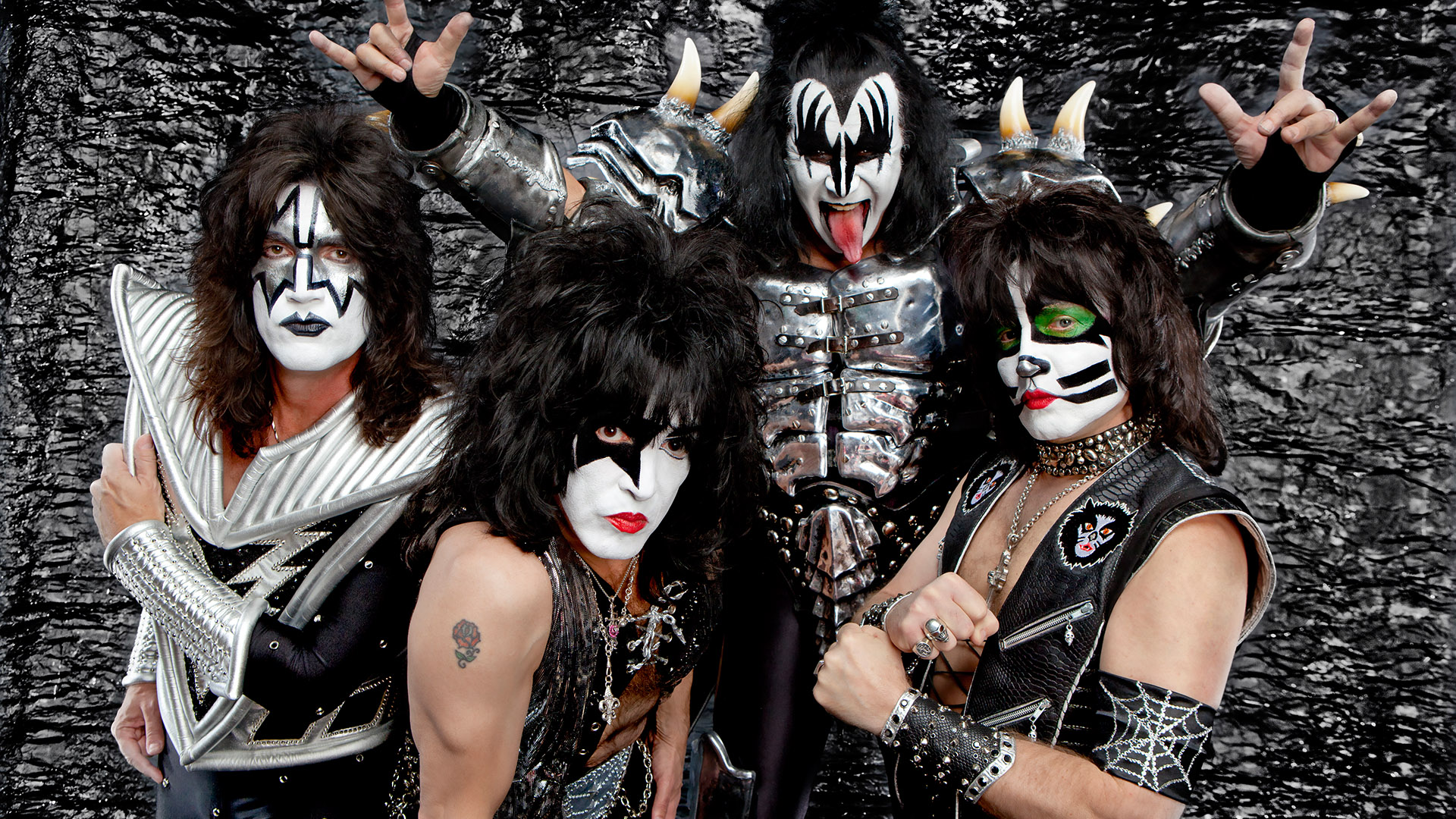 Kiss Heavy Metal Glam Metal 1920x1080