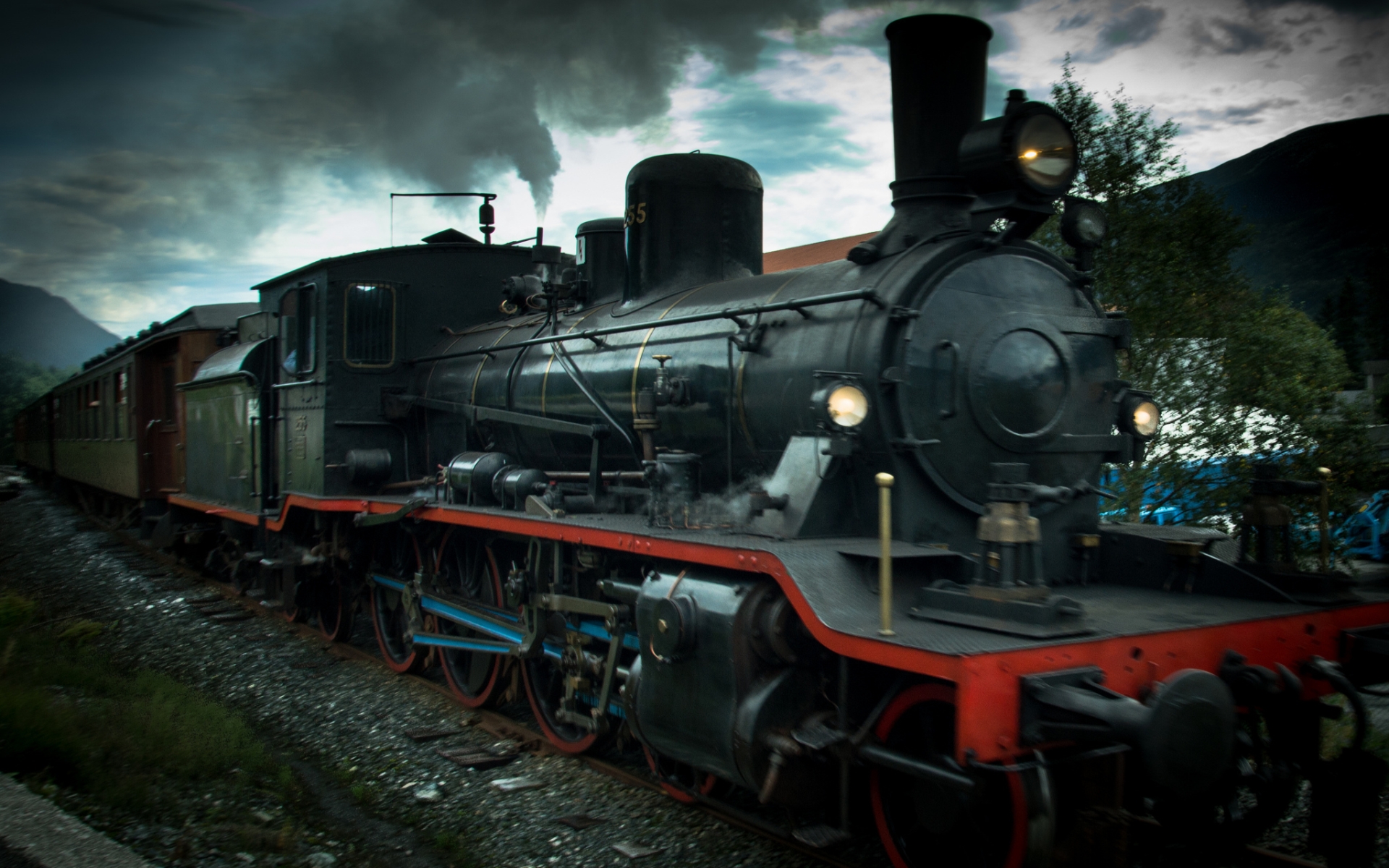 Vehicles Steam Train 1920x1200