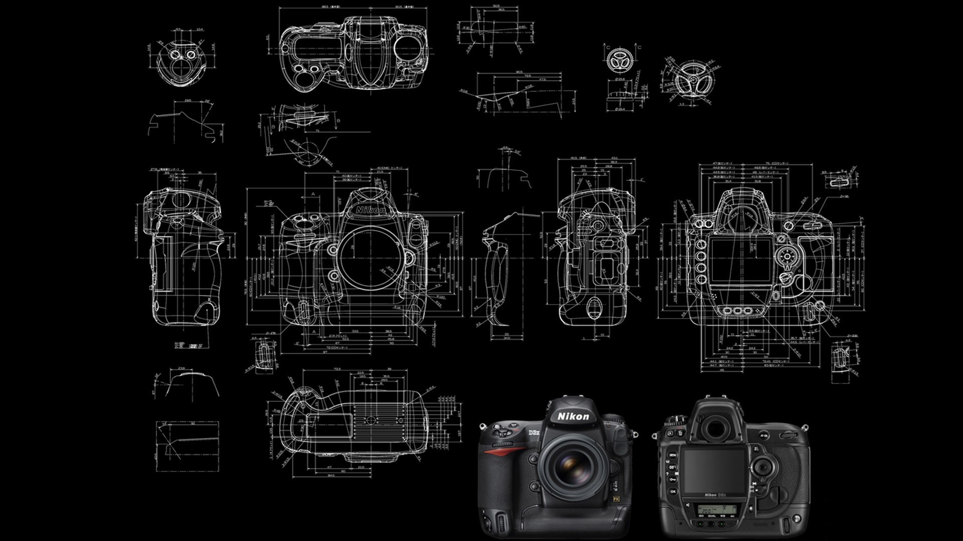 Diagrams Schematic Camera Nikon 1920x1080