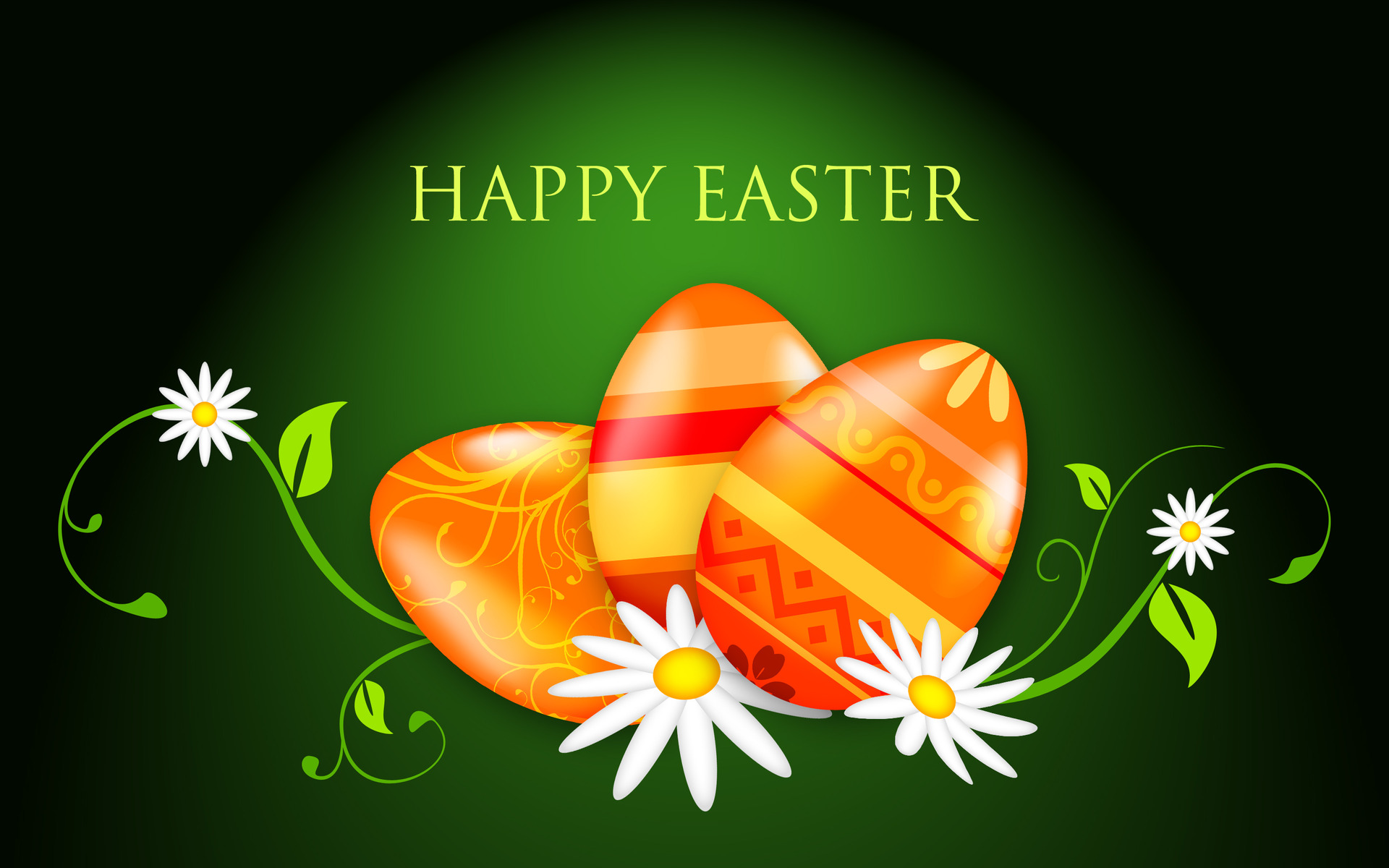 Holiday Easter Happy Easter Flower Easter Egg Egg Colorful 1920x1200