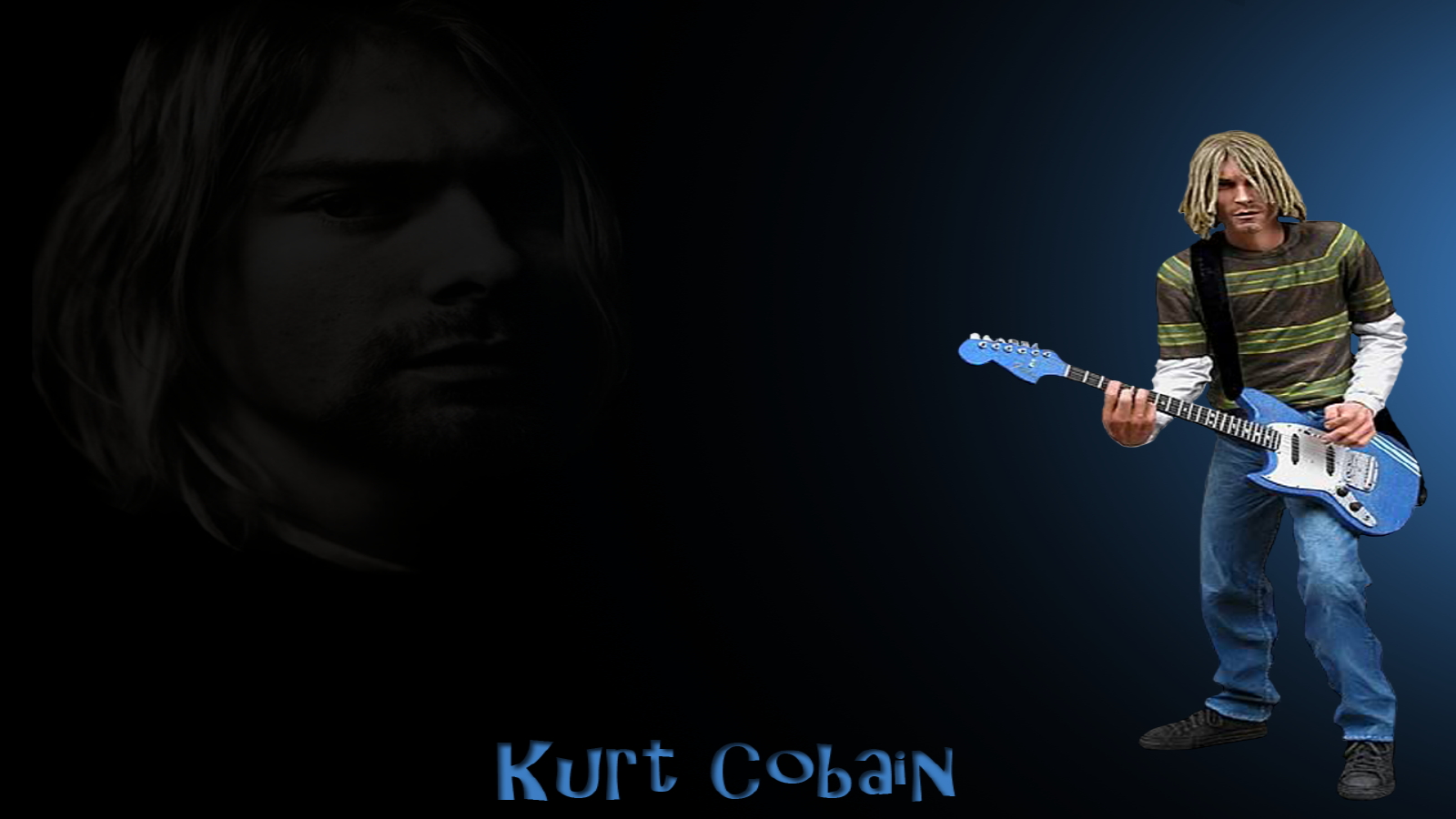Kurt Cobain Grunge 1600x900