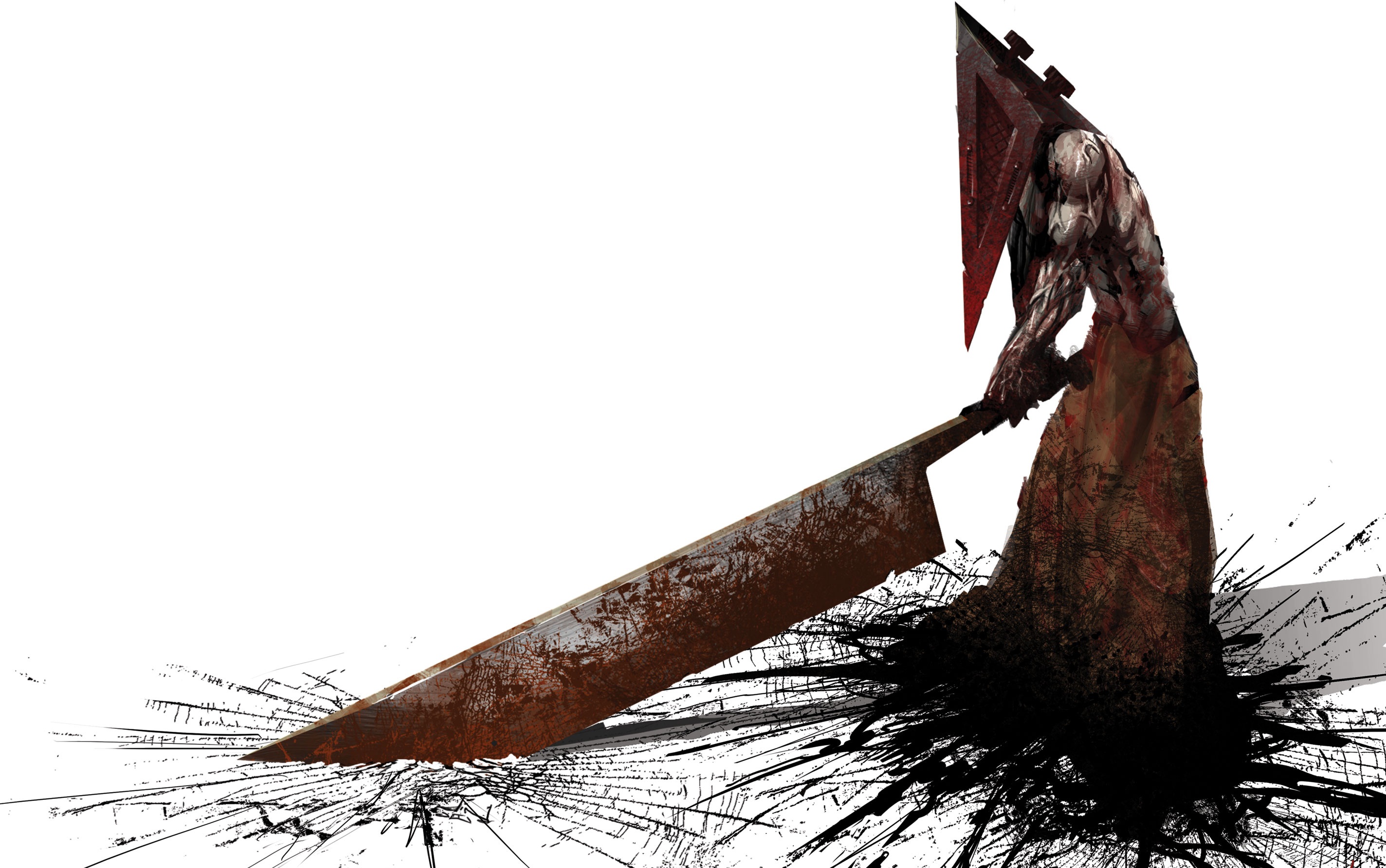 Blood Pyramid Head Silent Hill 2848x1784