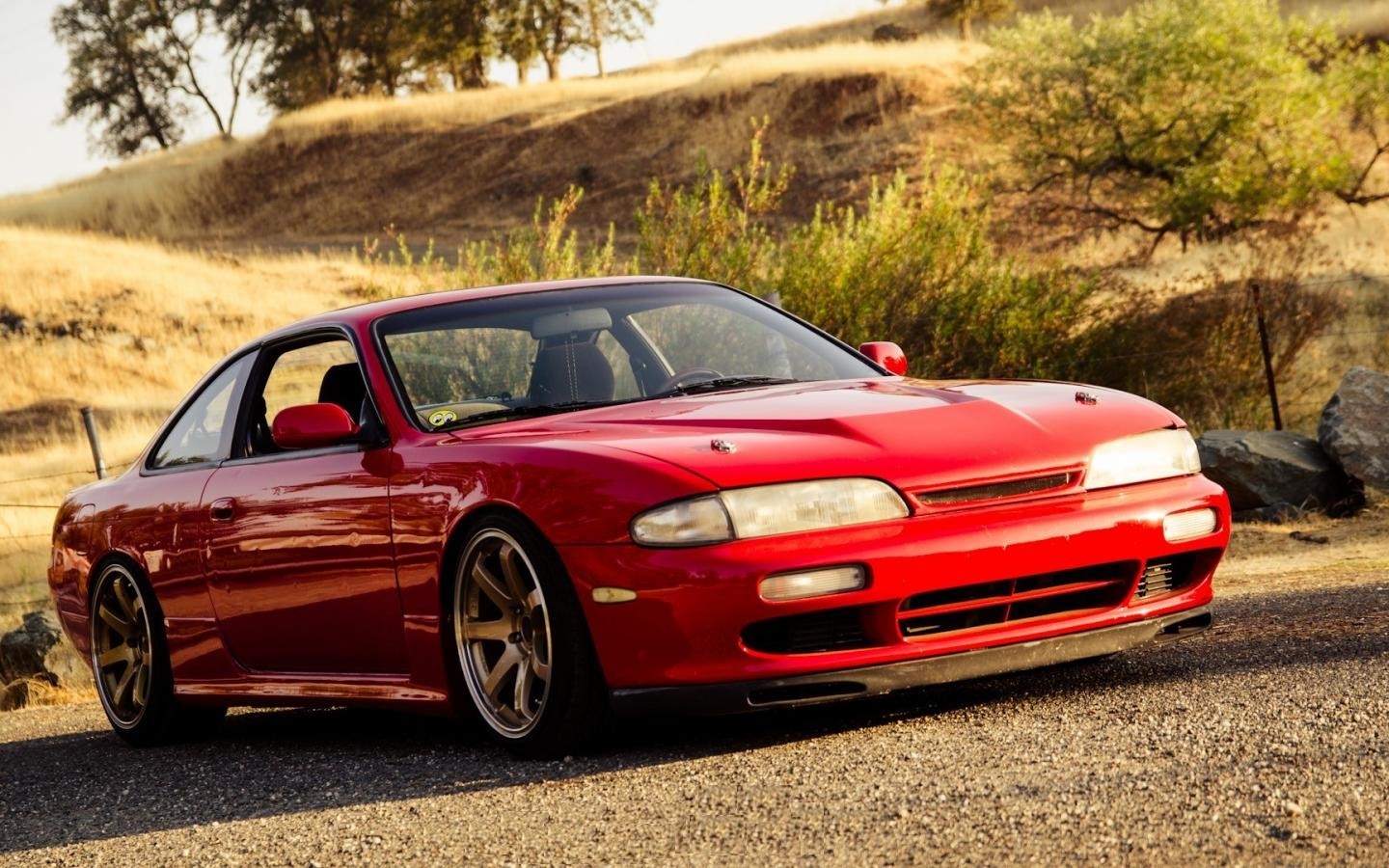 Nissan S14 Red JDM Car Red Cars 1440x900