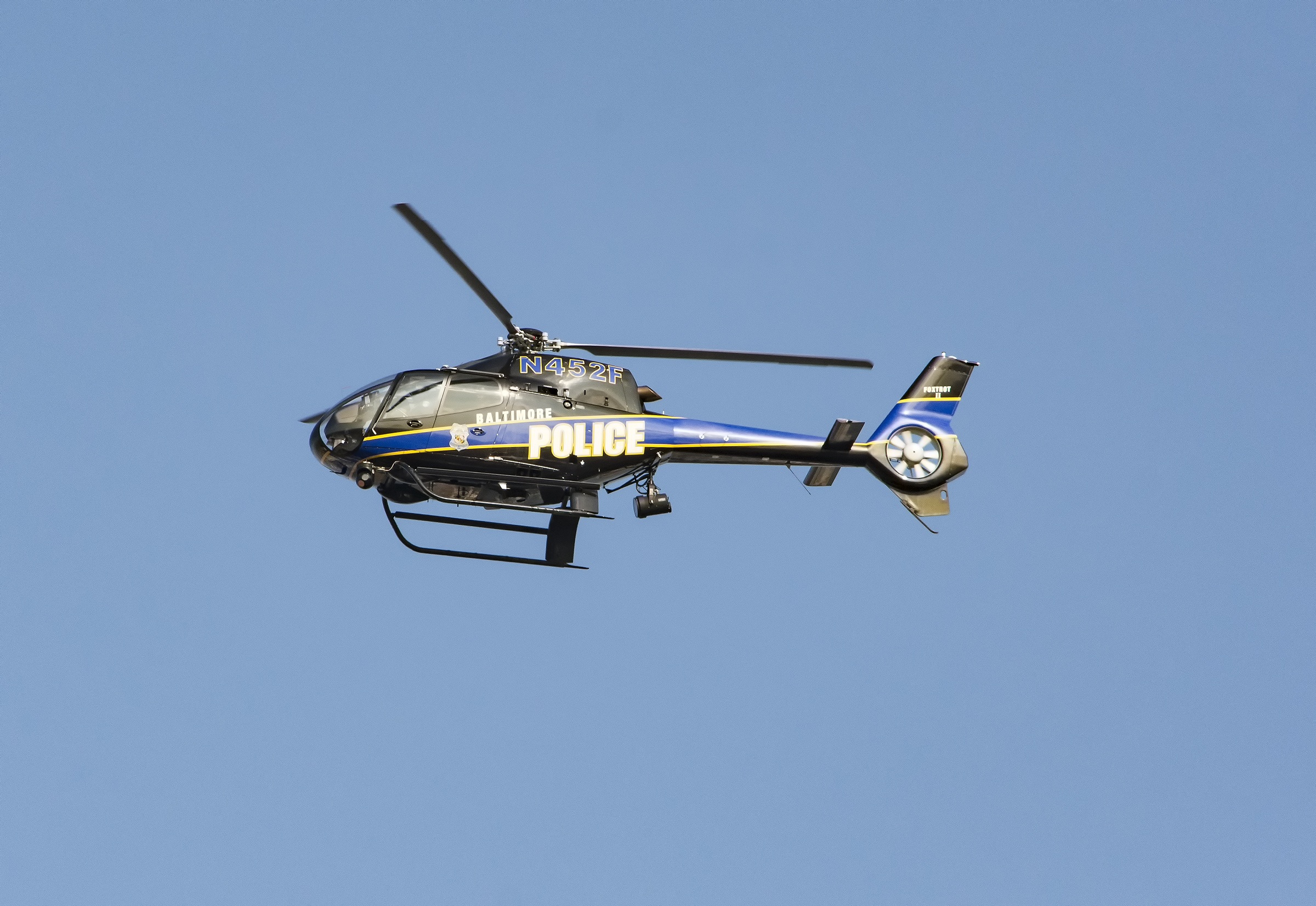 Eurocopter EC120 Aircraft Helicopter Vehicle Police 2400x1654