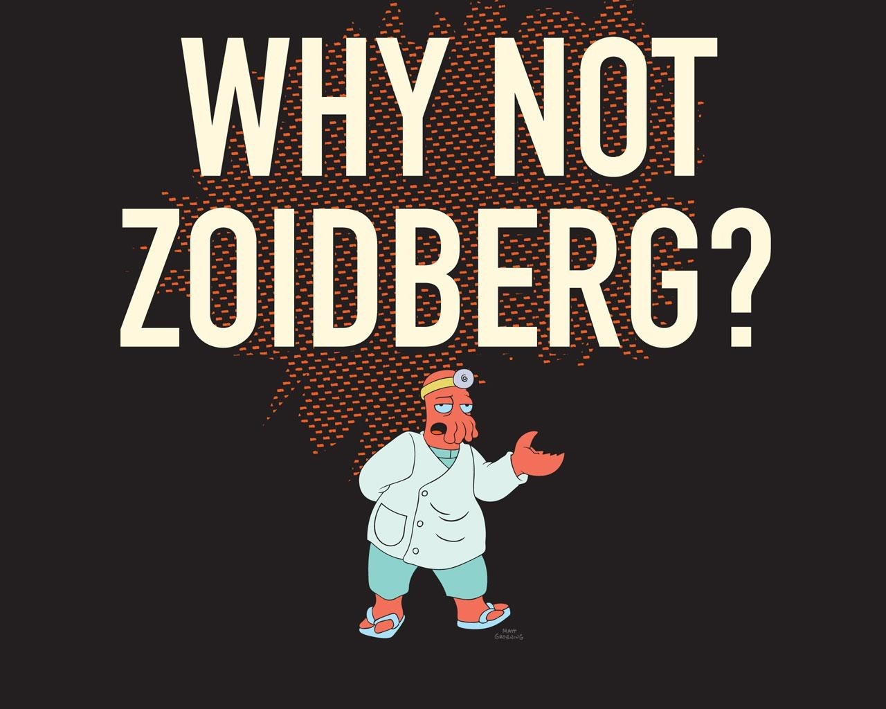 Futurama Zoidberg Cartoon Humor 1280x1024