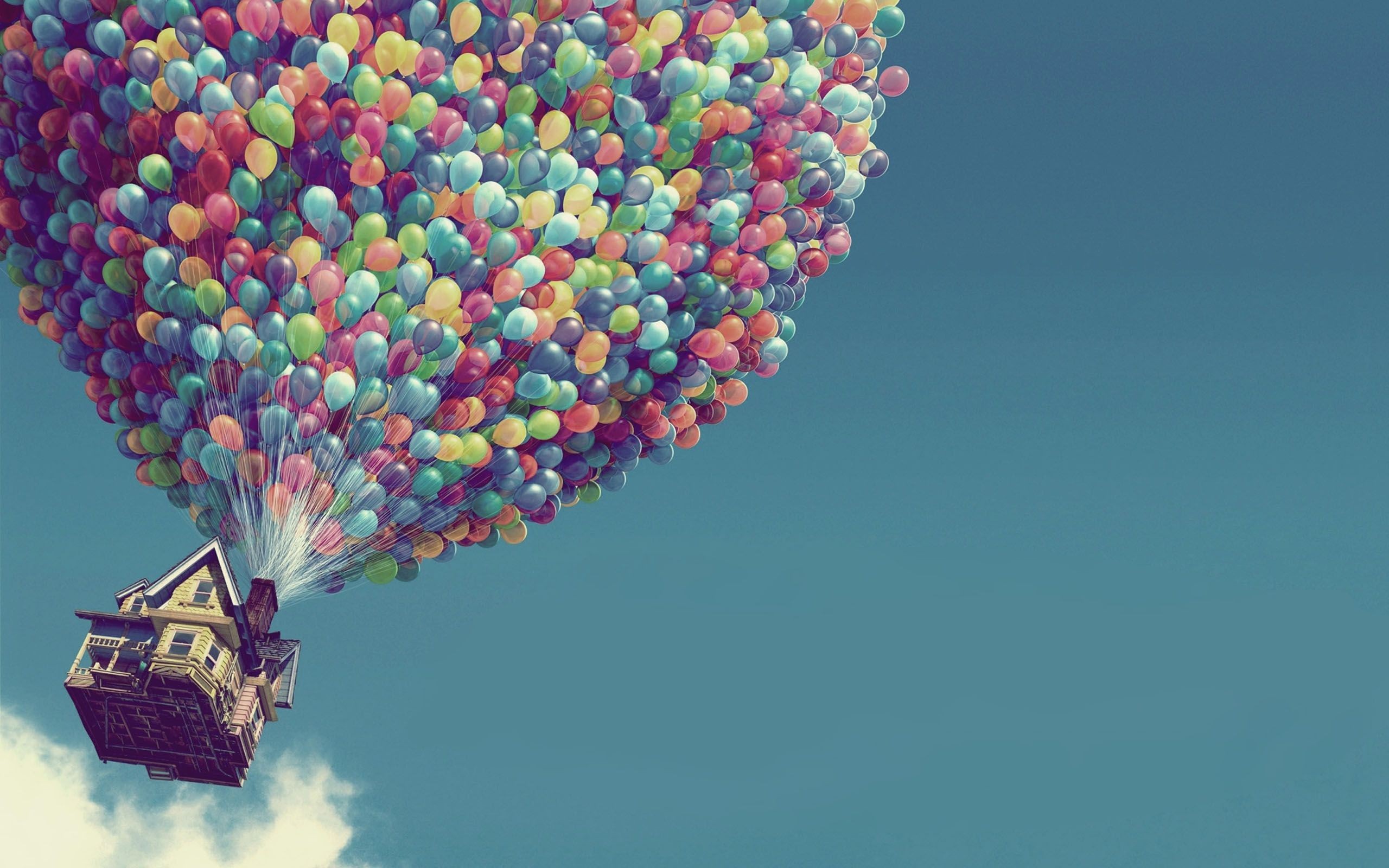 Up Movie Balloon Animated Movies Pixar Animation Studios Disney Pixar 2560x1600