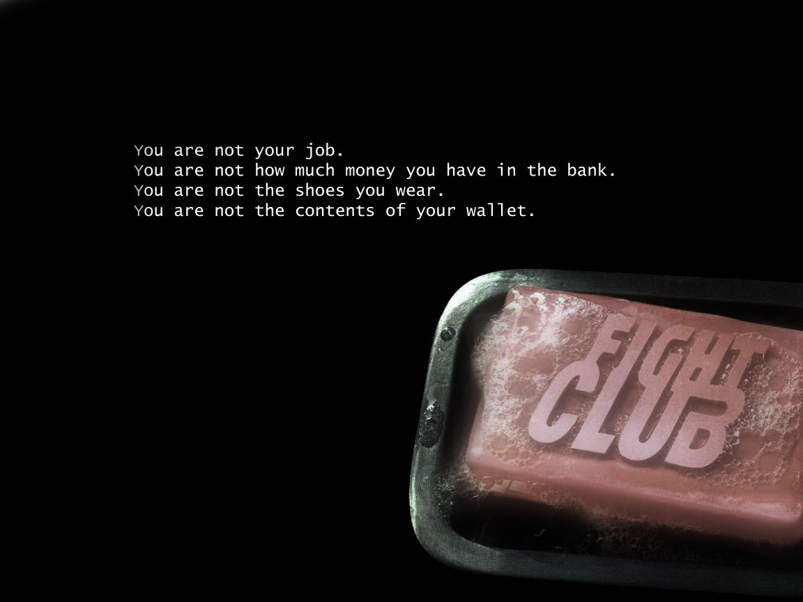 Fight Club Movies Soap Simple Background 1152x864