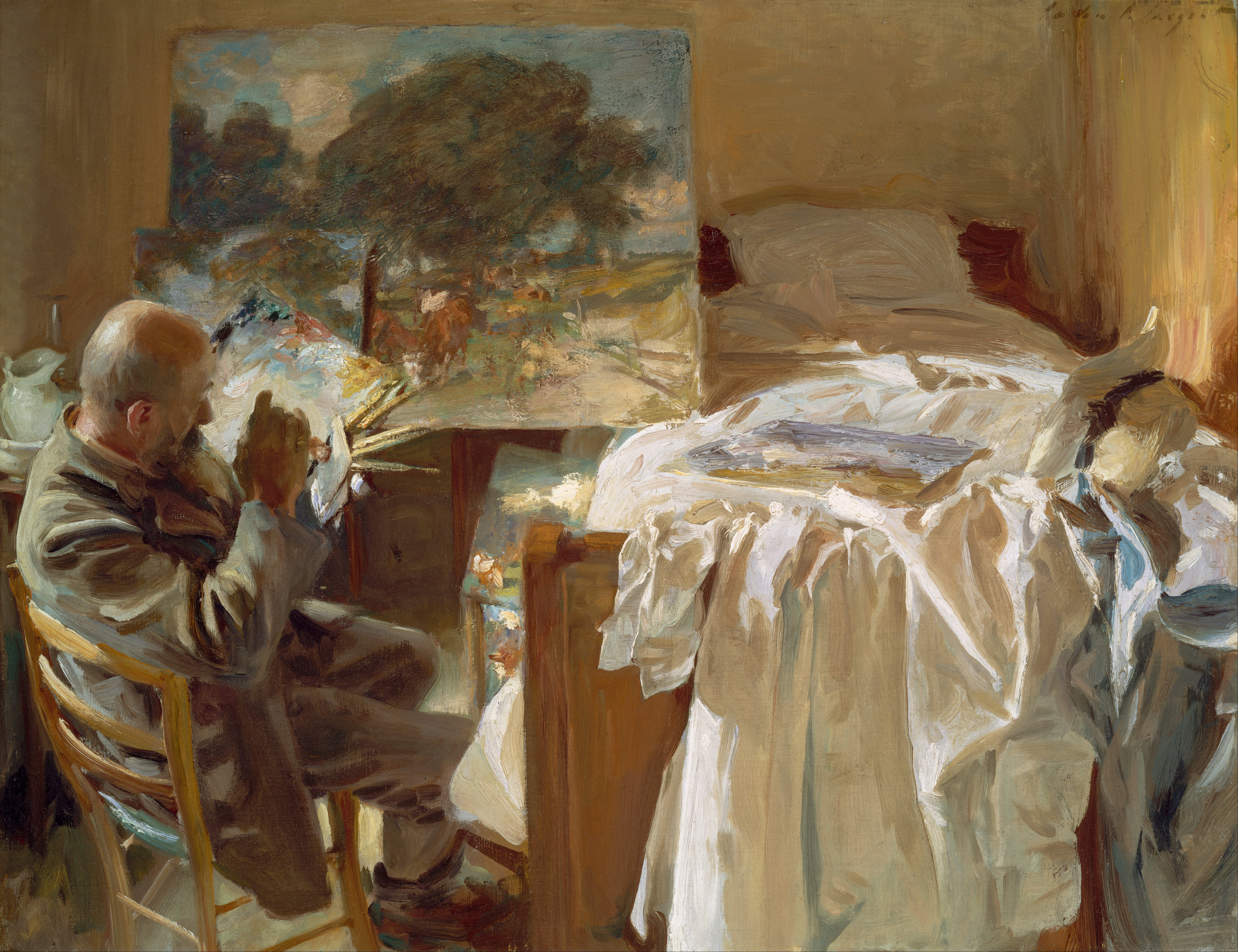 John Singer Sargent Classic Art Painting Men 5701x4384