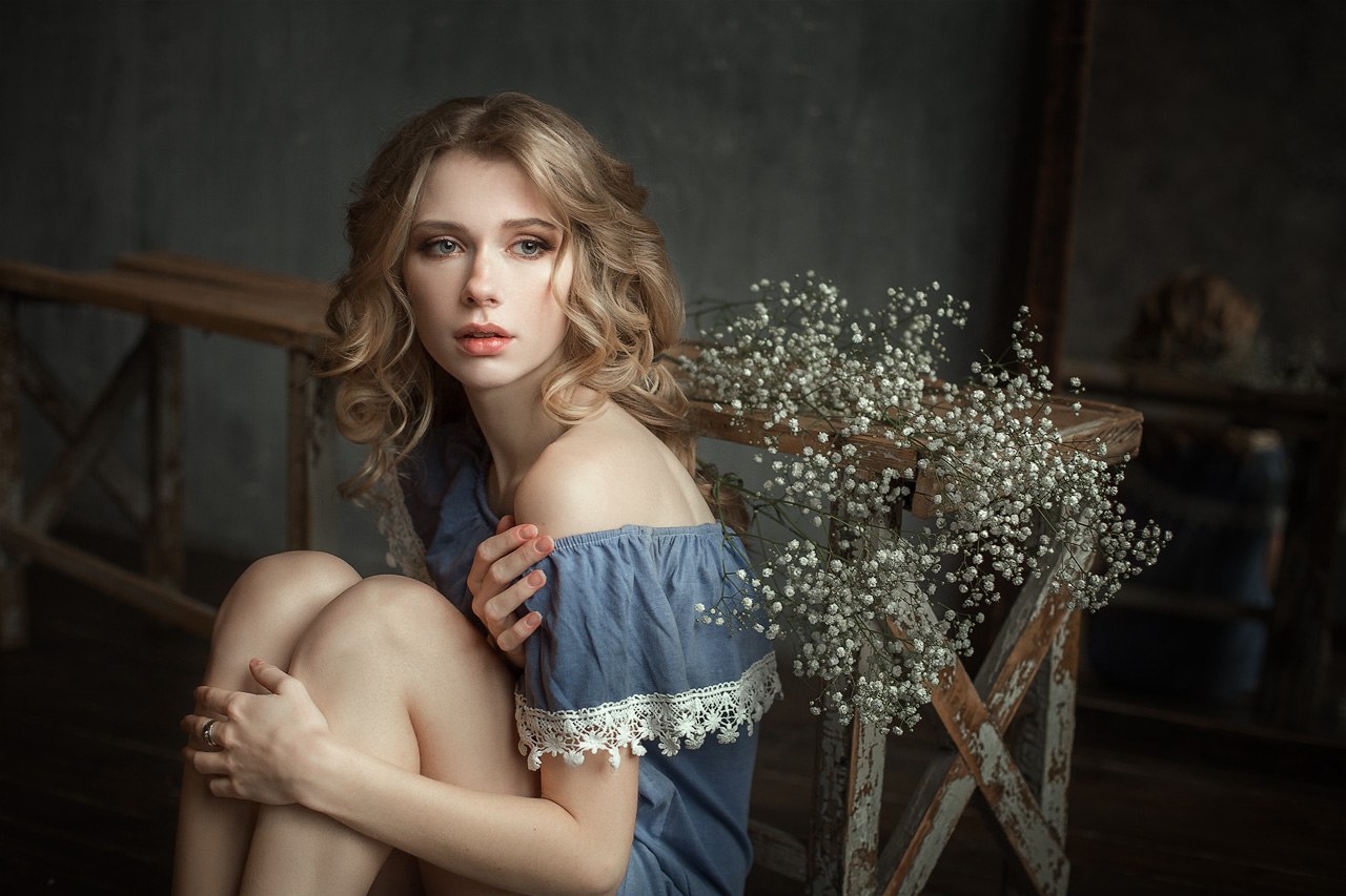 Nastasya Parshina Women Blonde Model Elizaveta Podosetnikova 1280x853