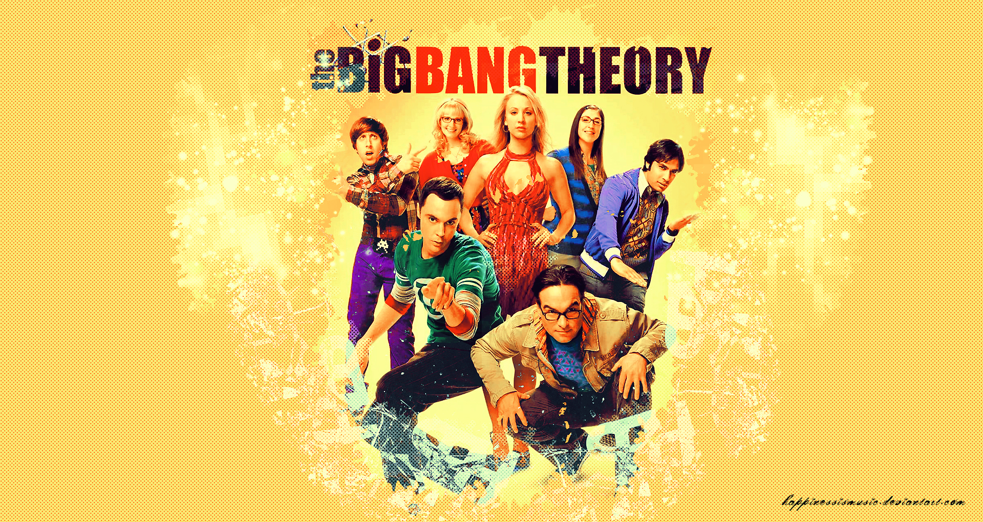 Johnny Galecki Leonard Hofstadter Jim Parsons Sheldon Cooper Kaley Cuoco Penny The Big Bang Theory S 1920x1020