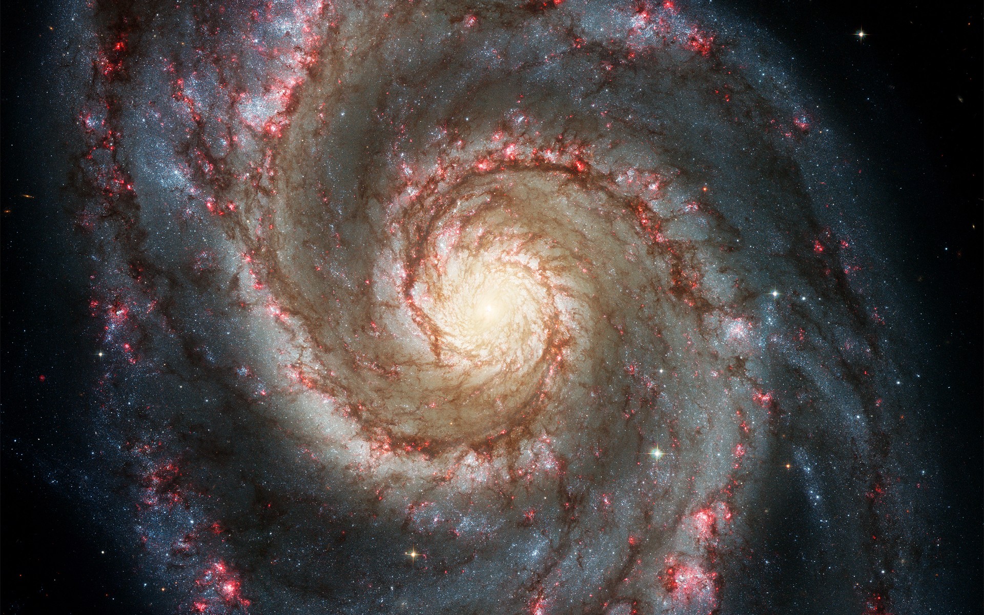 Space Galaxy Spiral Galaxy Whirlpool Galaxy 1920x1200