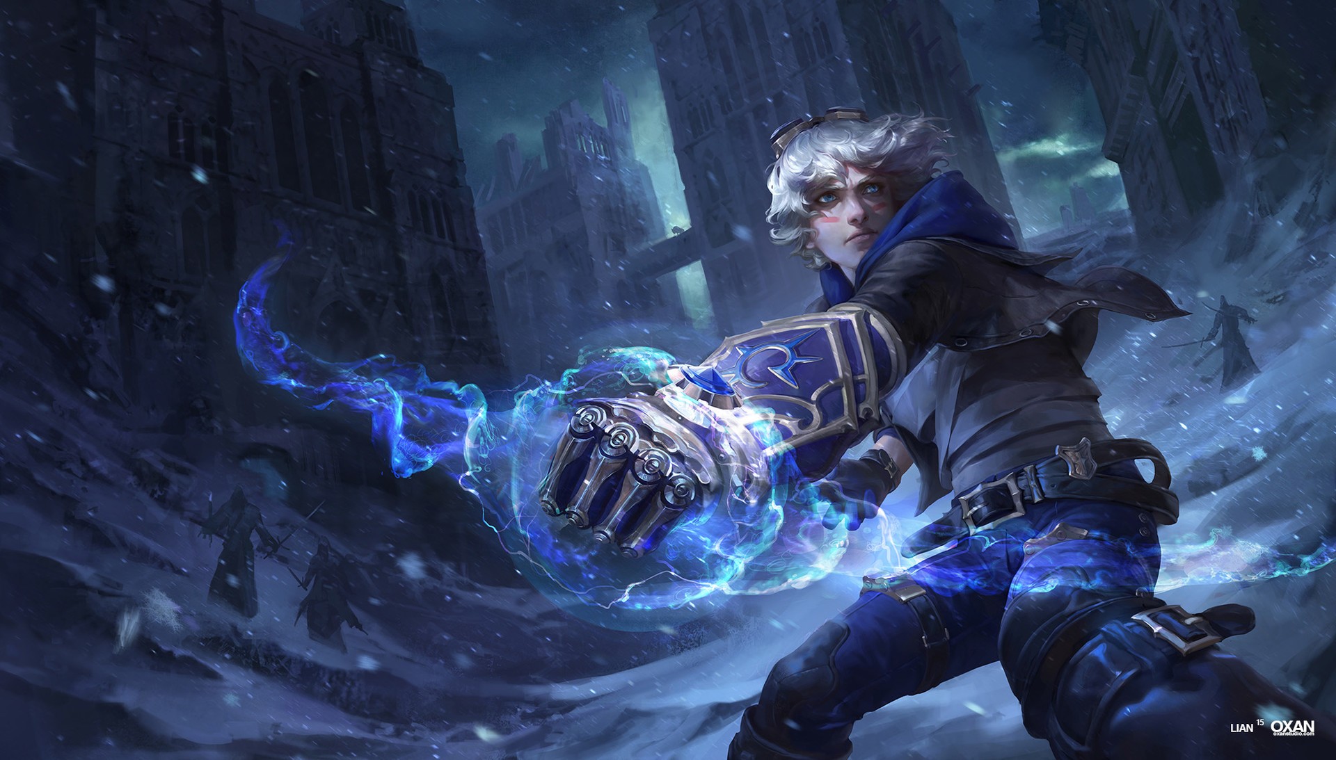 League Of Legends Ezreal PC Gaming Magic Fantasy Art 1920x1093